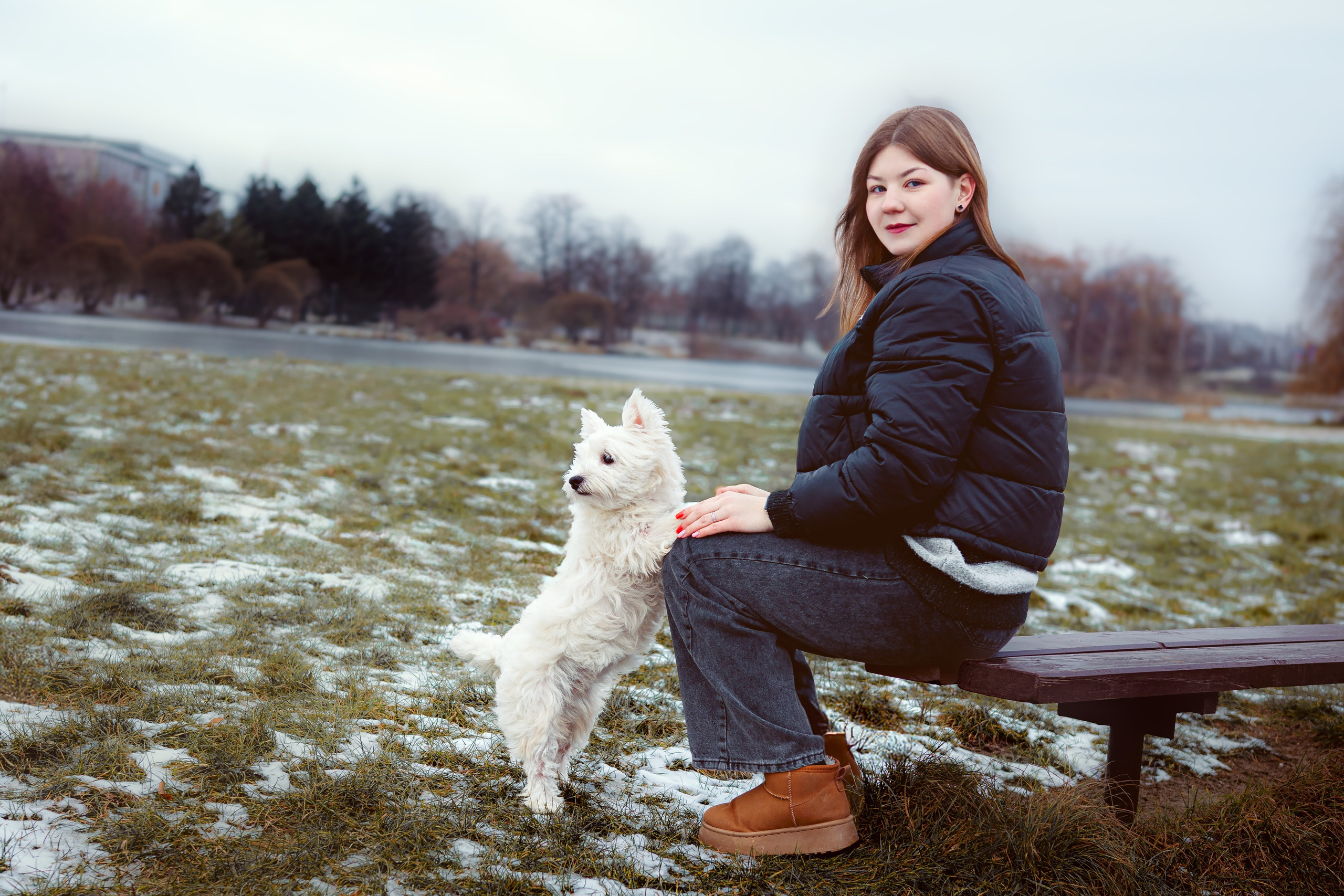 Фотосессия с щенком Минск