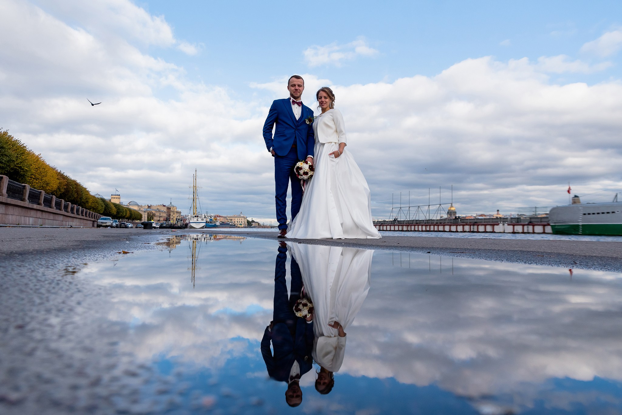 Осенняя свадьба. Свадебный и семейный фотограф из Санкт-Петербурга Климов Анатолий