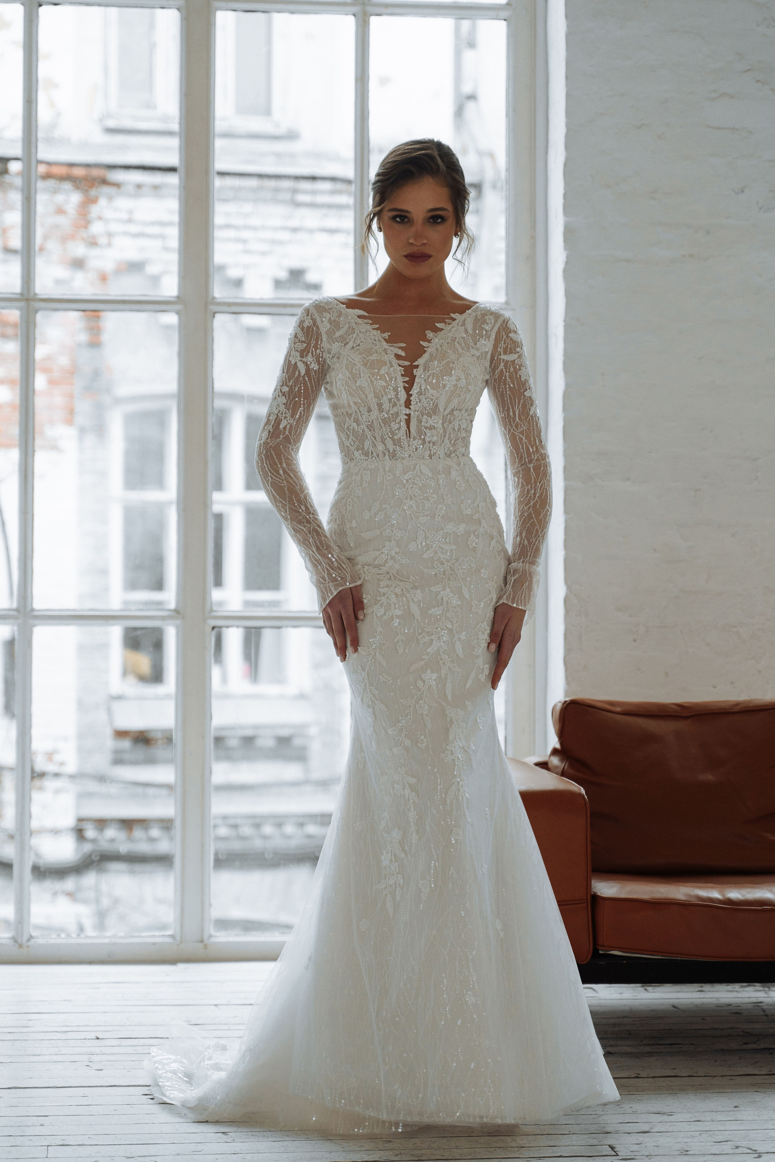 Съемка свадебного каталога бренда BERTINA DESIGN с Кристиной. Свадебный и портретный фотограф Клипа Максим