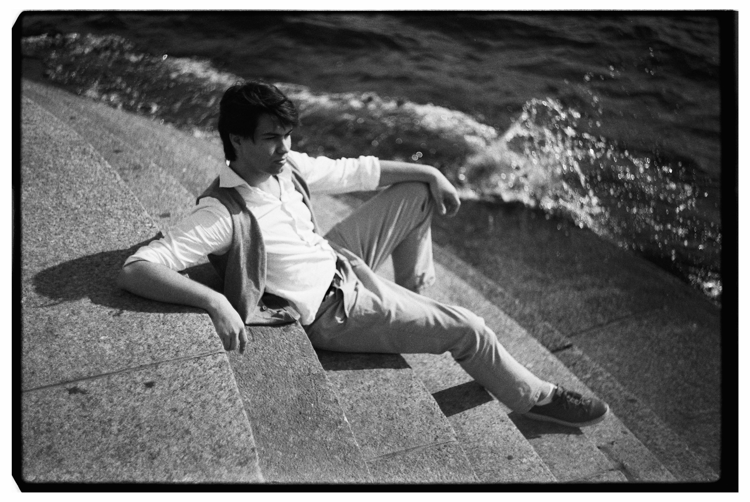 Прогулочная фотосессия на плёнку для Михаила в Санкт-Петербурге. Светлана Гопанюк. Портретный фотограф. Санкт-Петербург. СПб