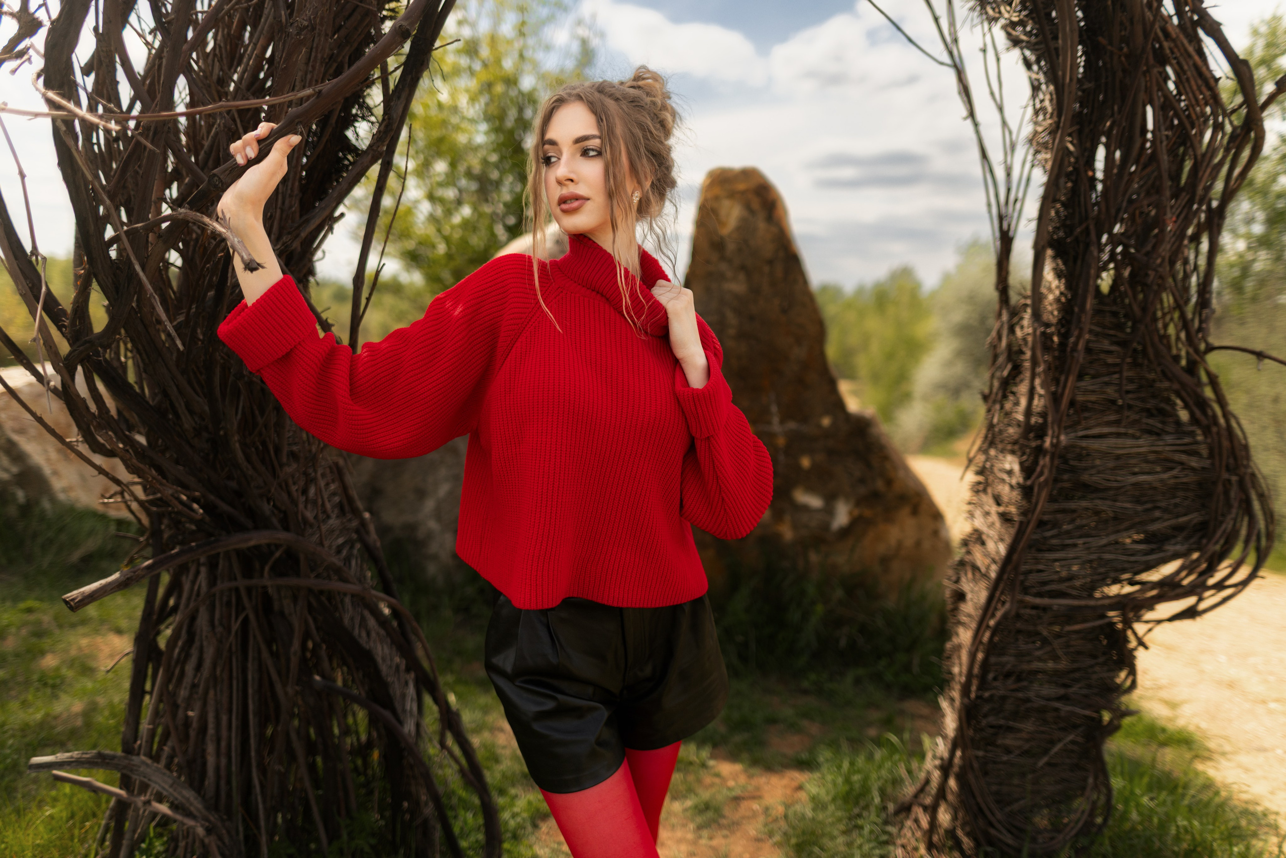 Фотосет с Ксенией в парке Белый колодец в формате для «себя». Дмитрий Шульгин, портретный фотограф в Воронеже