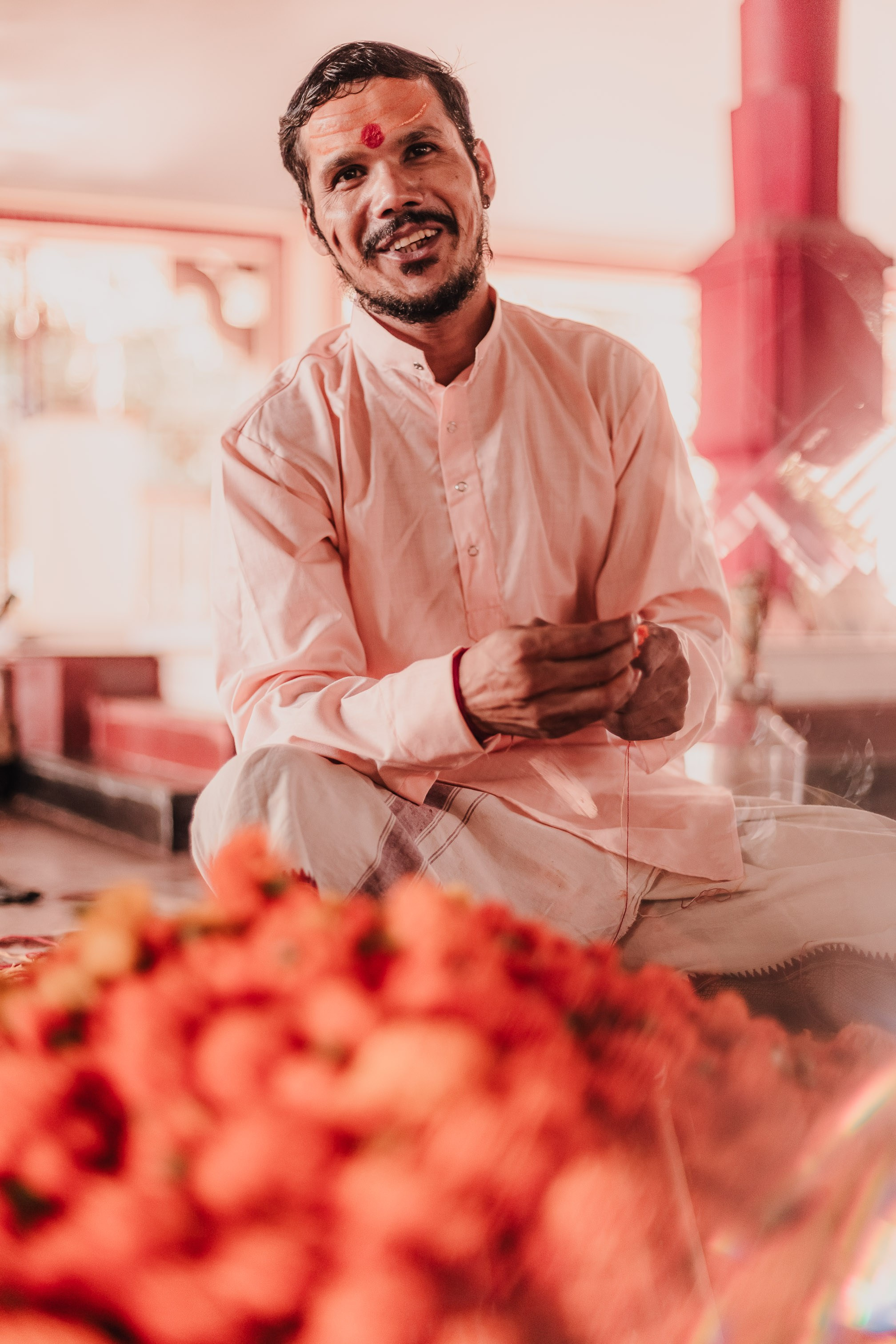 Devraha Baba Ji Ashram in Vrindavan. Мариам Багдасарян