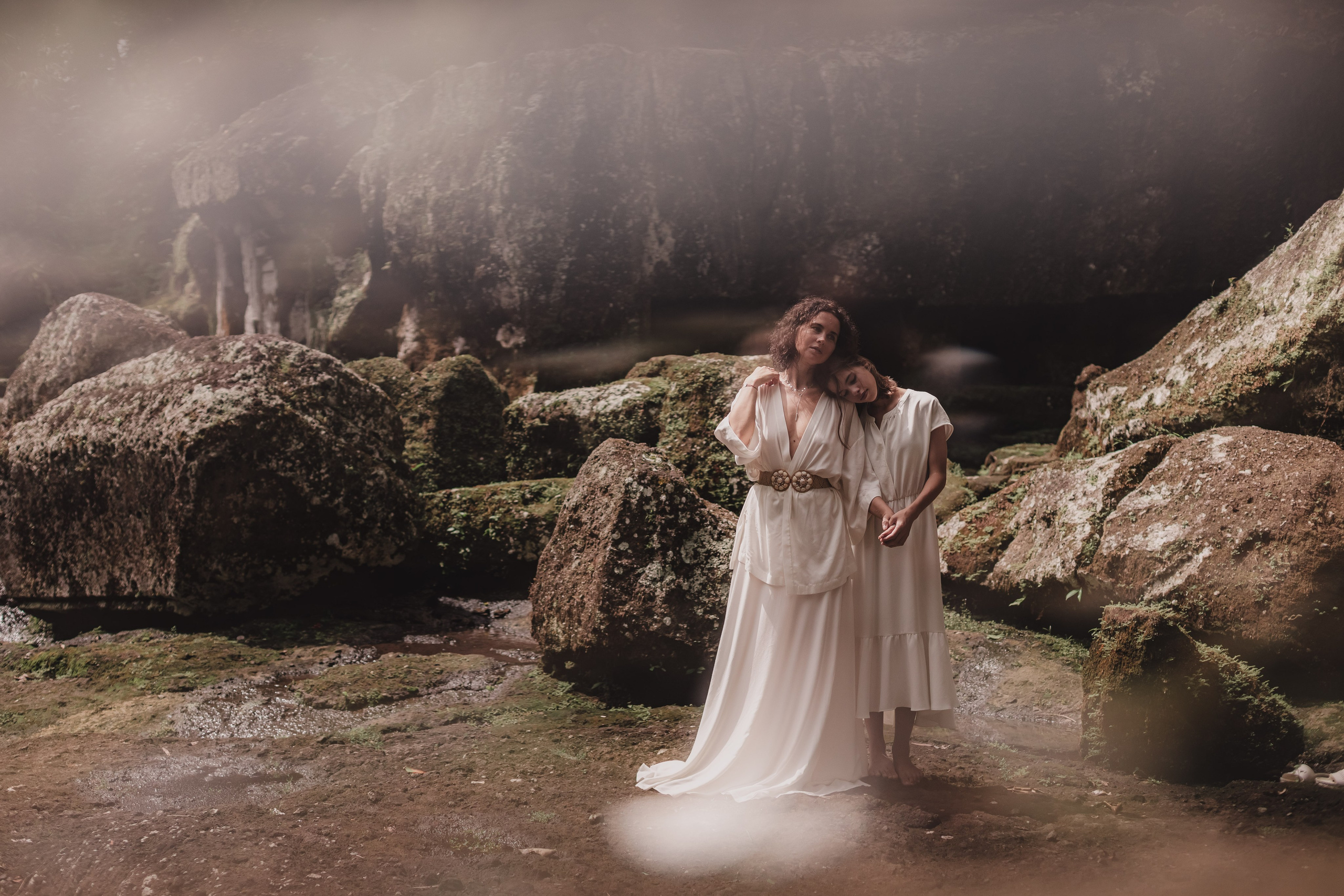 Mom and daughter. Mariam Bagdasaryan