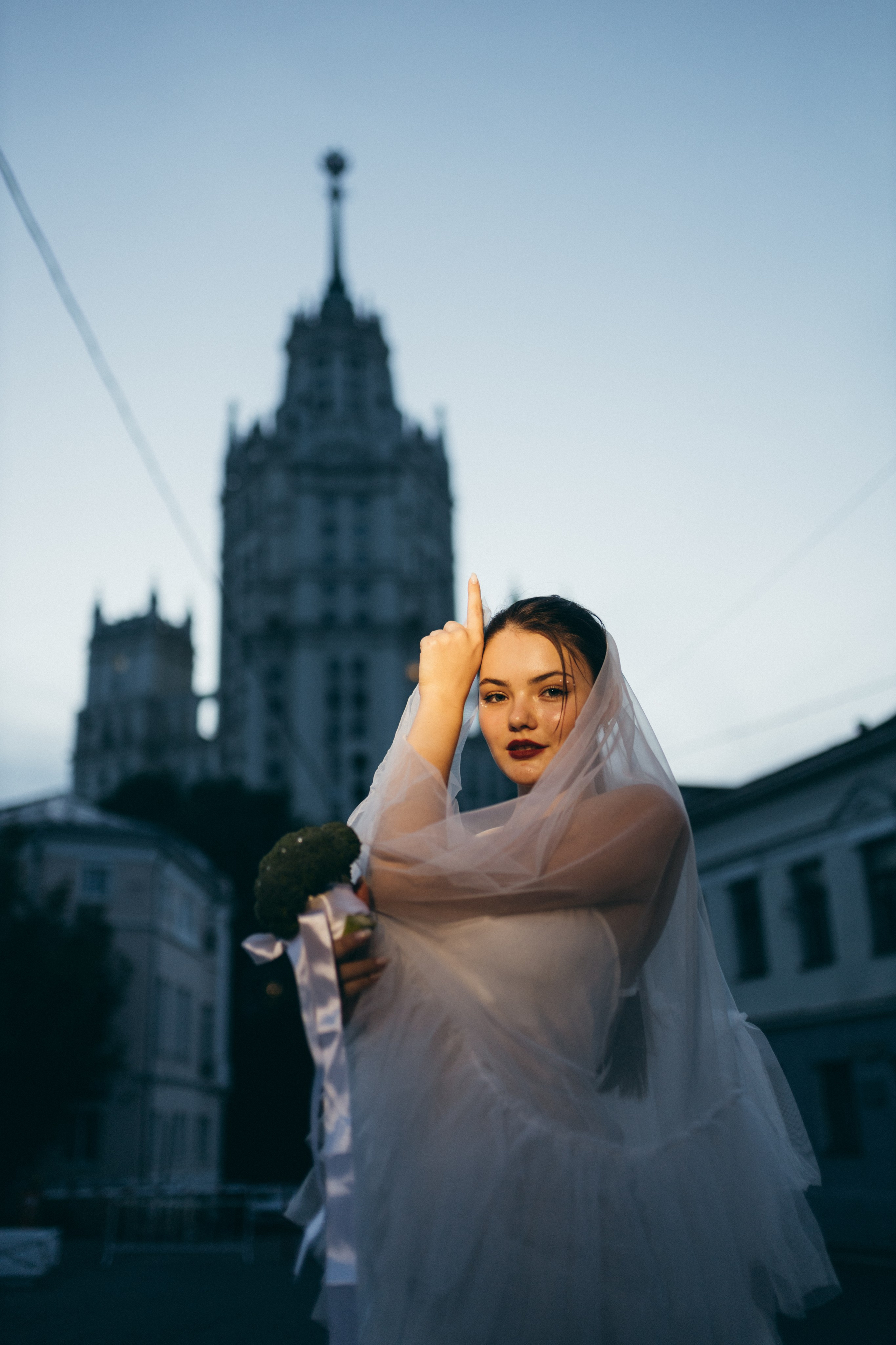 «Невеста в большом городе». Фотограф Анастасия Бачурина Москва/ Спб