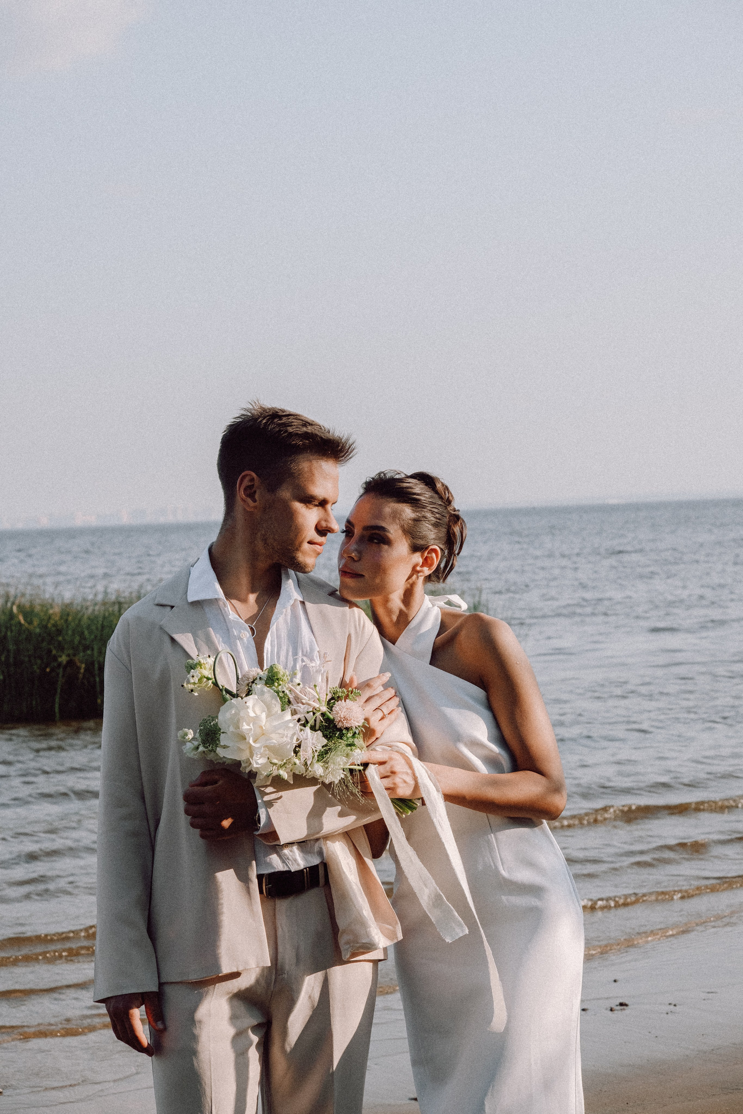 СВАДЕБНАЯ ФОТОСЕССИЯ ВЫЕЗДНОЙ ЦЕРЕМОНИИ (ФИНСКИЙ ЗАЛИВ). Профессиональный фотограф, Санкт-Петербург — Виктория Богомолова