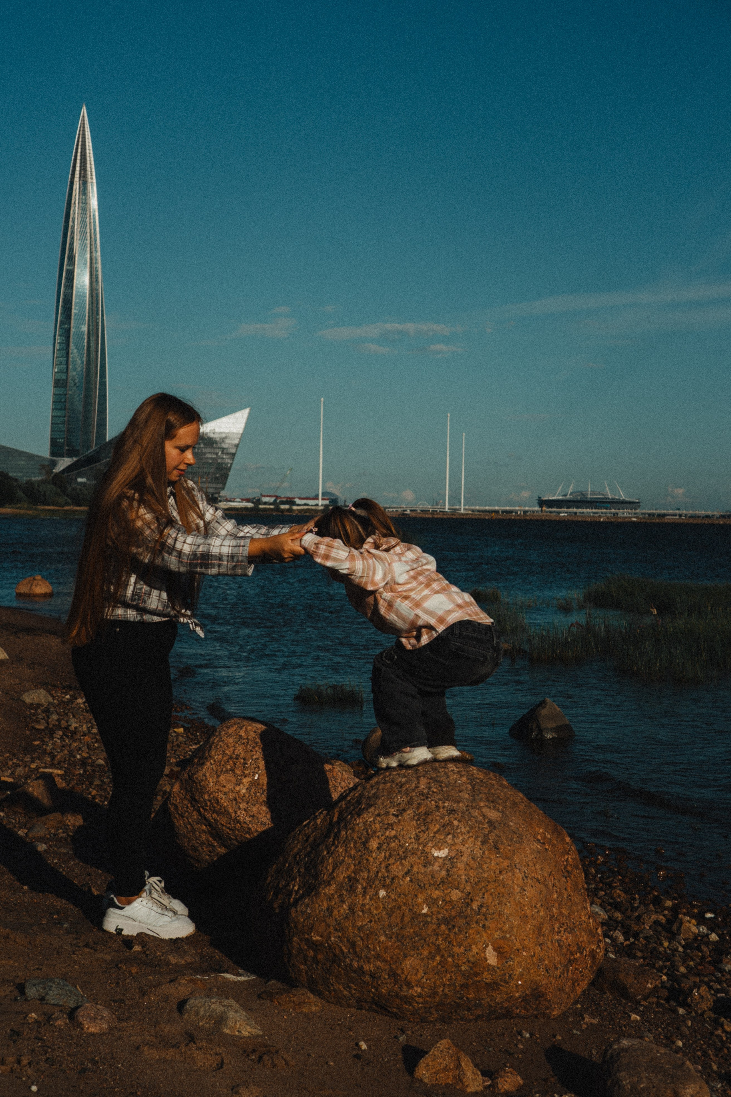 МАМА И ДОЧКА НА ФИНСКОМ ЗАЛИВЕ. Профессиональный фотограф, Санкт-Петербург — Виктория Богомолова