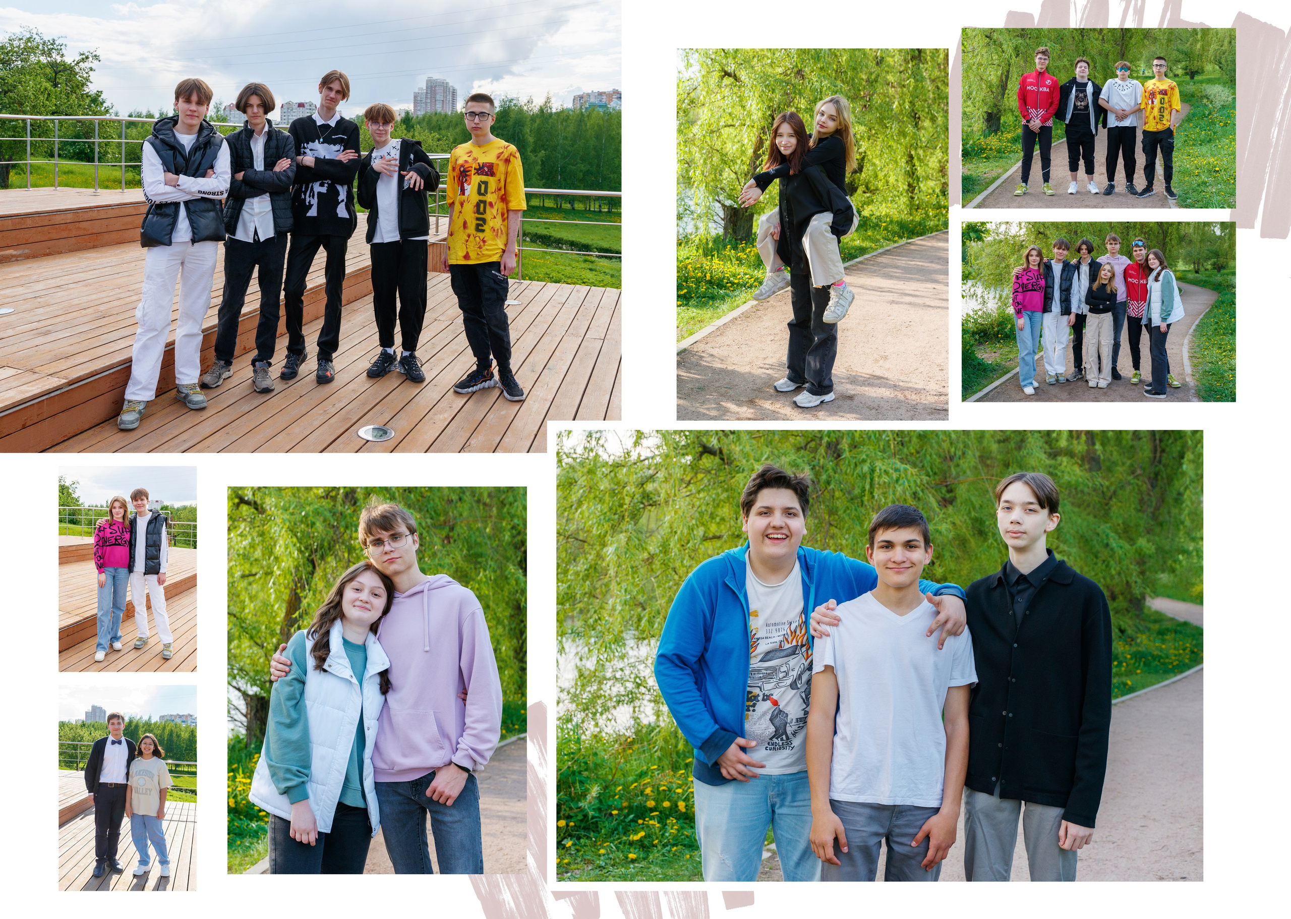 Выпускные альбомы общей верстки. Семейный и детский фотограф в Москве