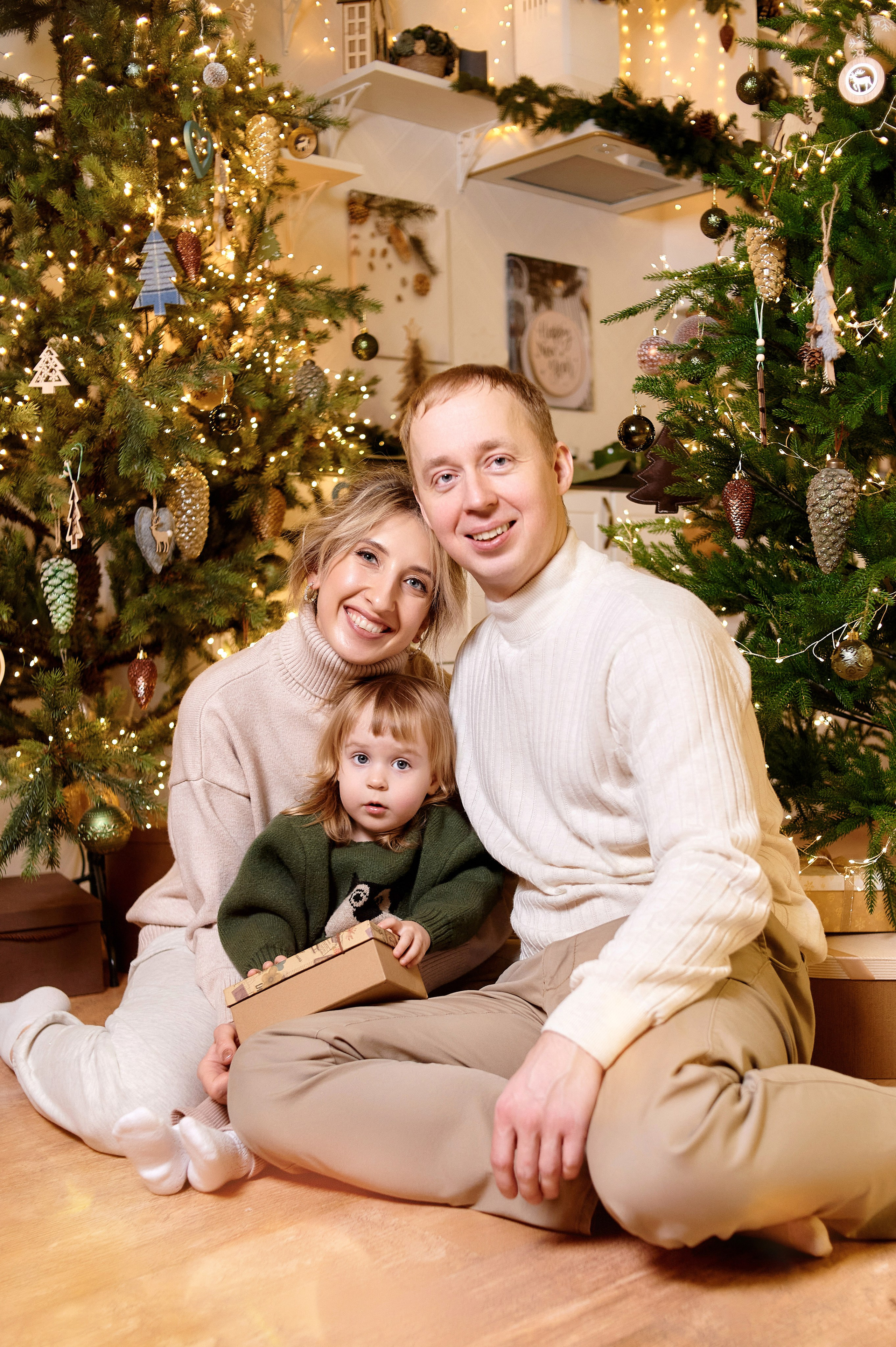Новогодняя история. Семейный и детский фотограф в г. Ногинске Ангелина Хасанова