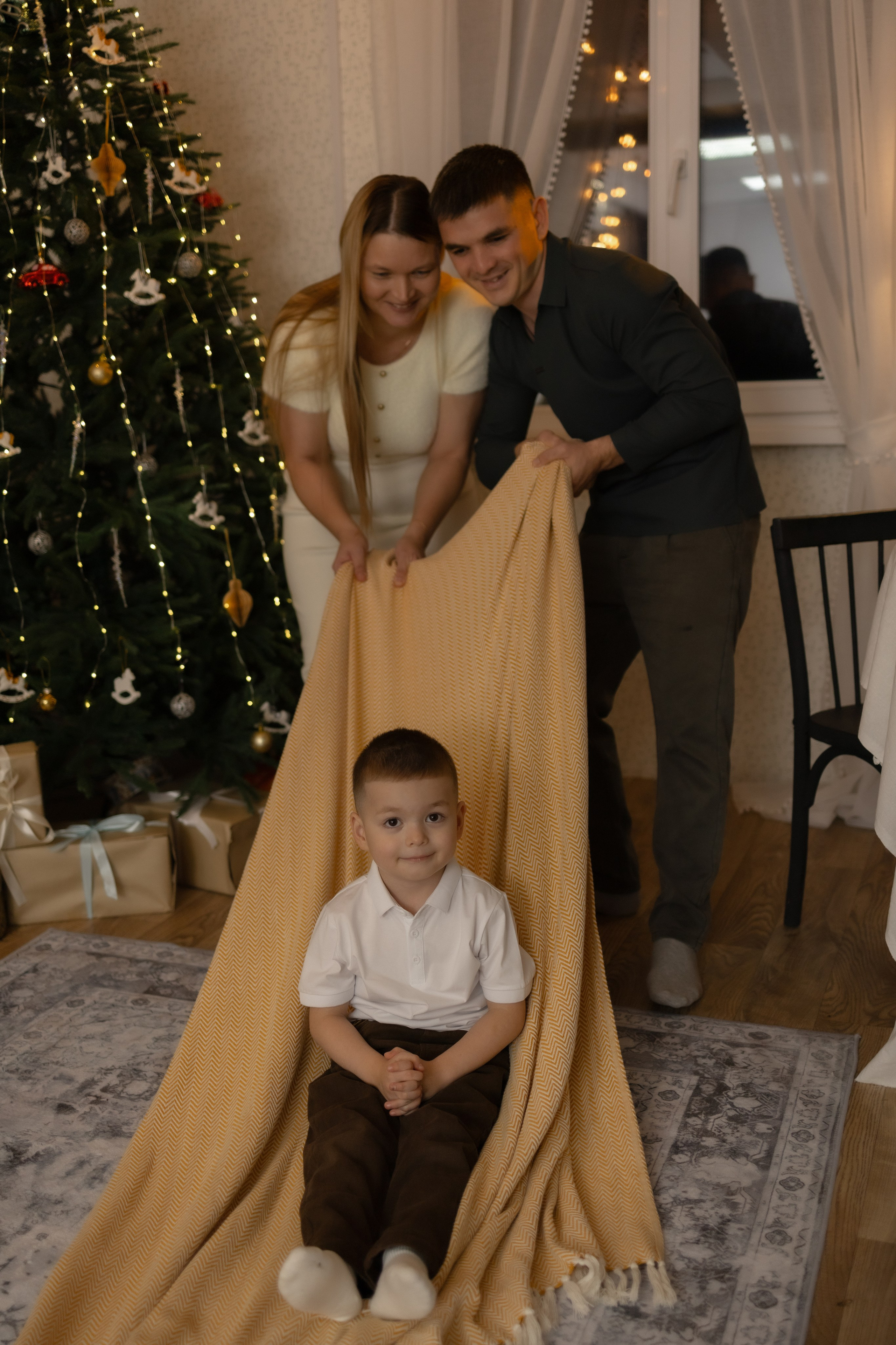 Семейная новогодняя. Фотограф Татьяна Семенова