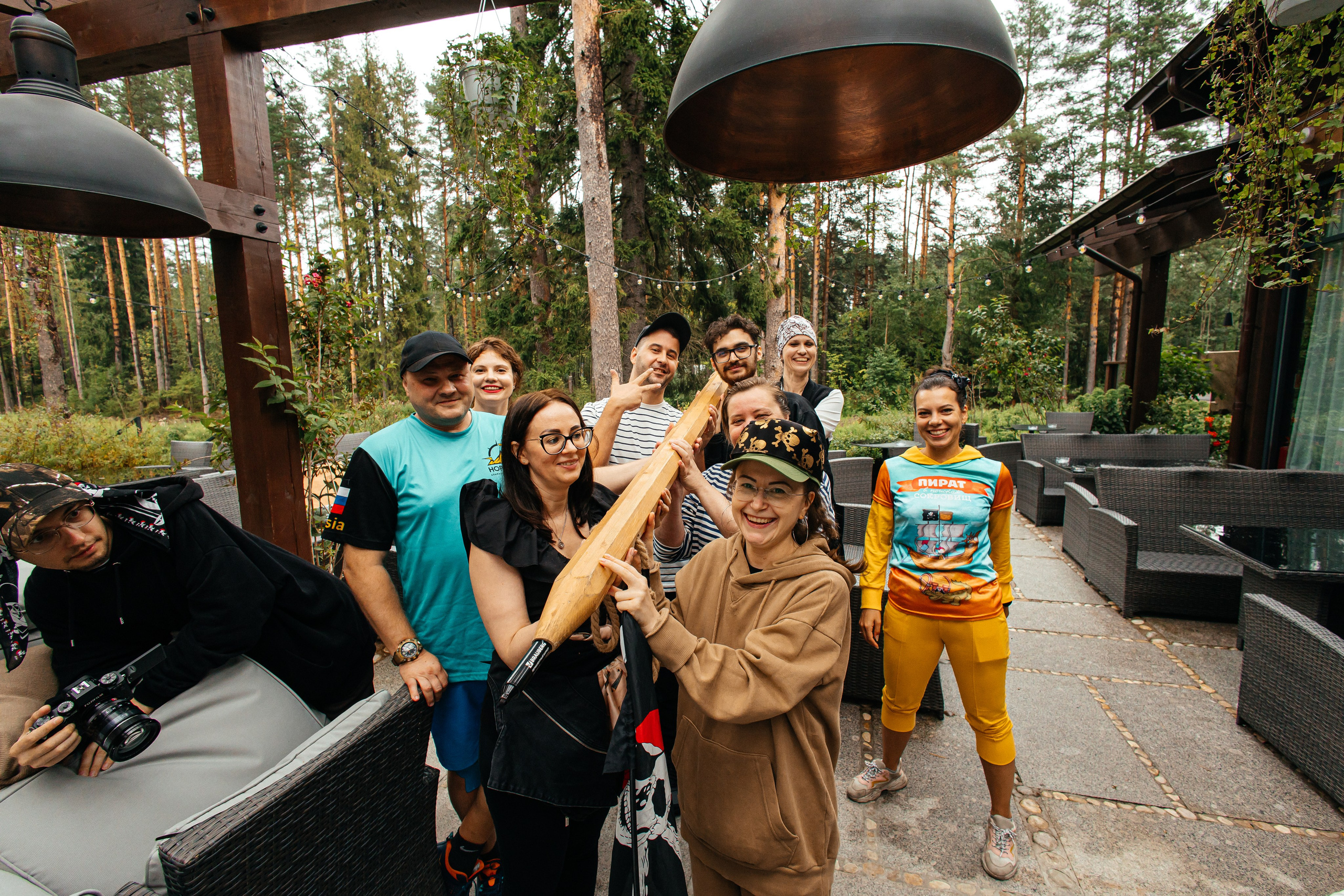 Тимбилдинг «Пираты». Фотограф в Санкт-Петербурге Виктория Безверхая