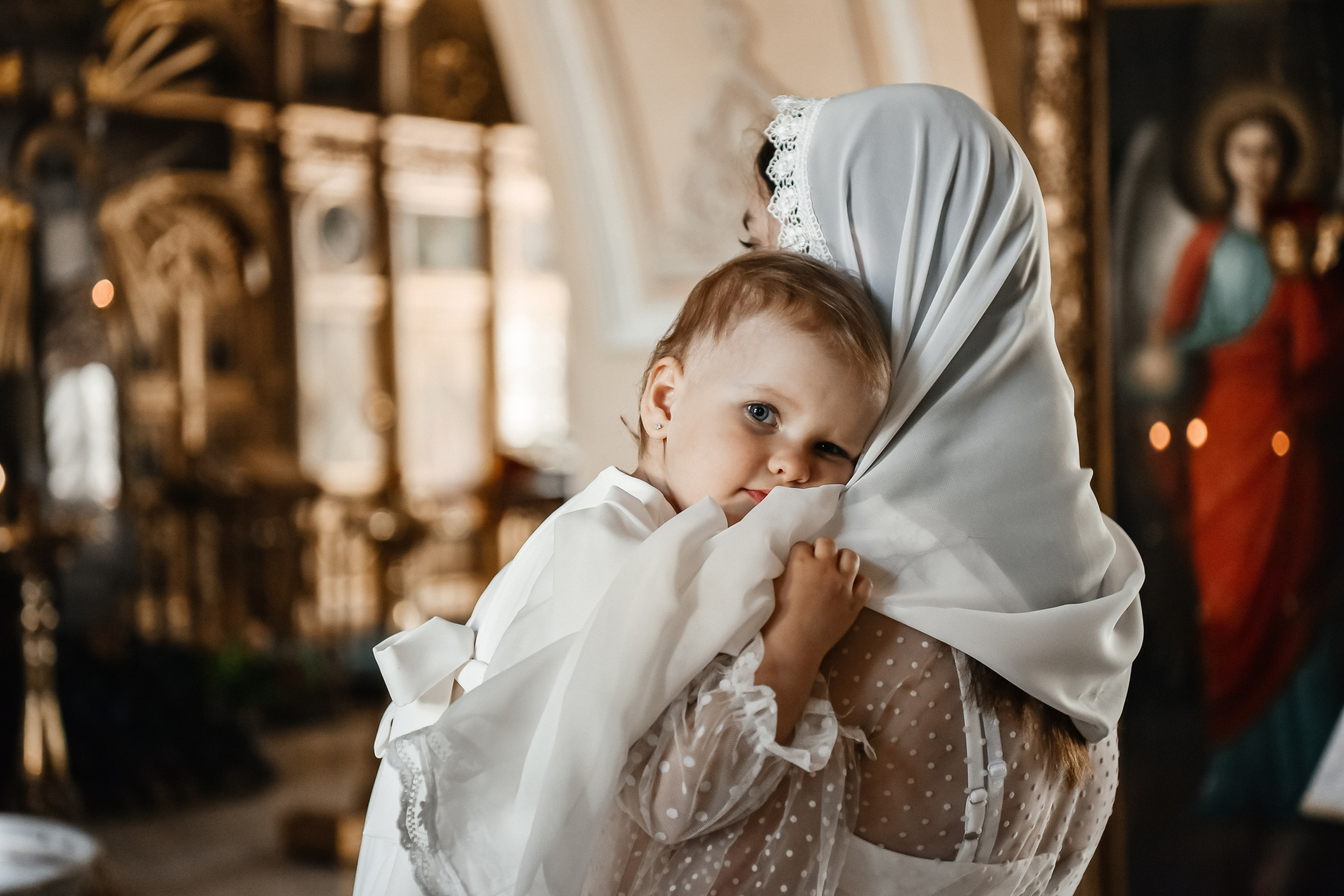 Крещение Милы. Фотограф в Москве и Королёве Сутягина Мария