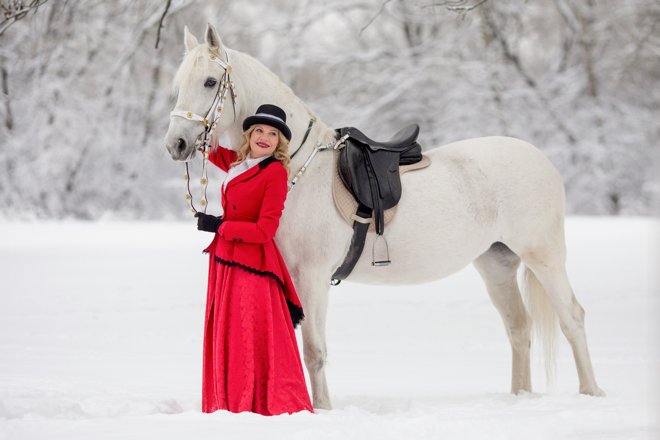 Зимняя фотосессия у замка БИП