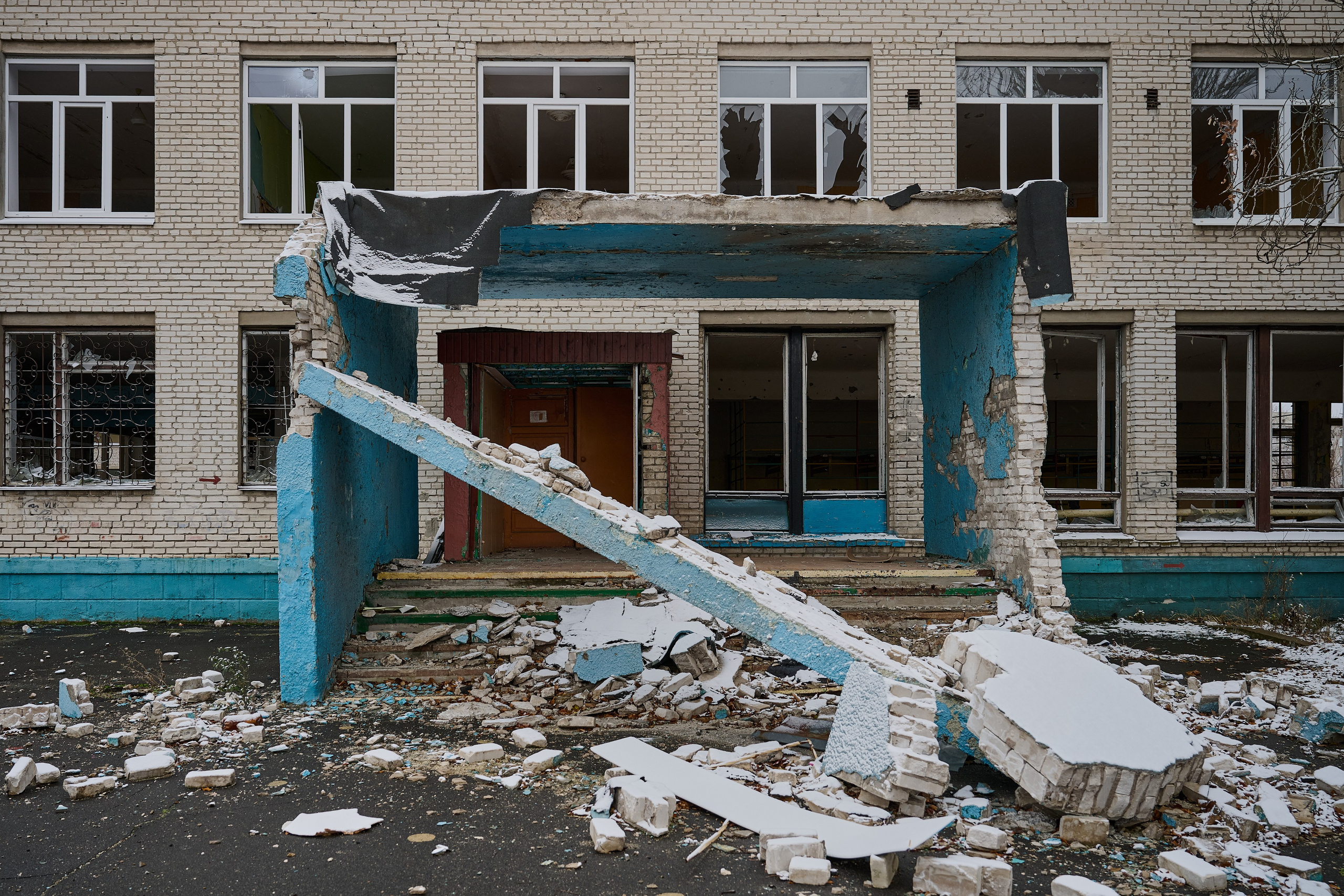 Северодонецк (Луганская область). Декабрь 2024. Фотограф Роман Адлер