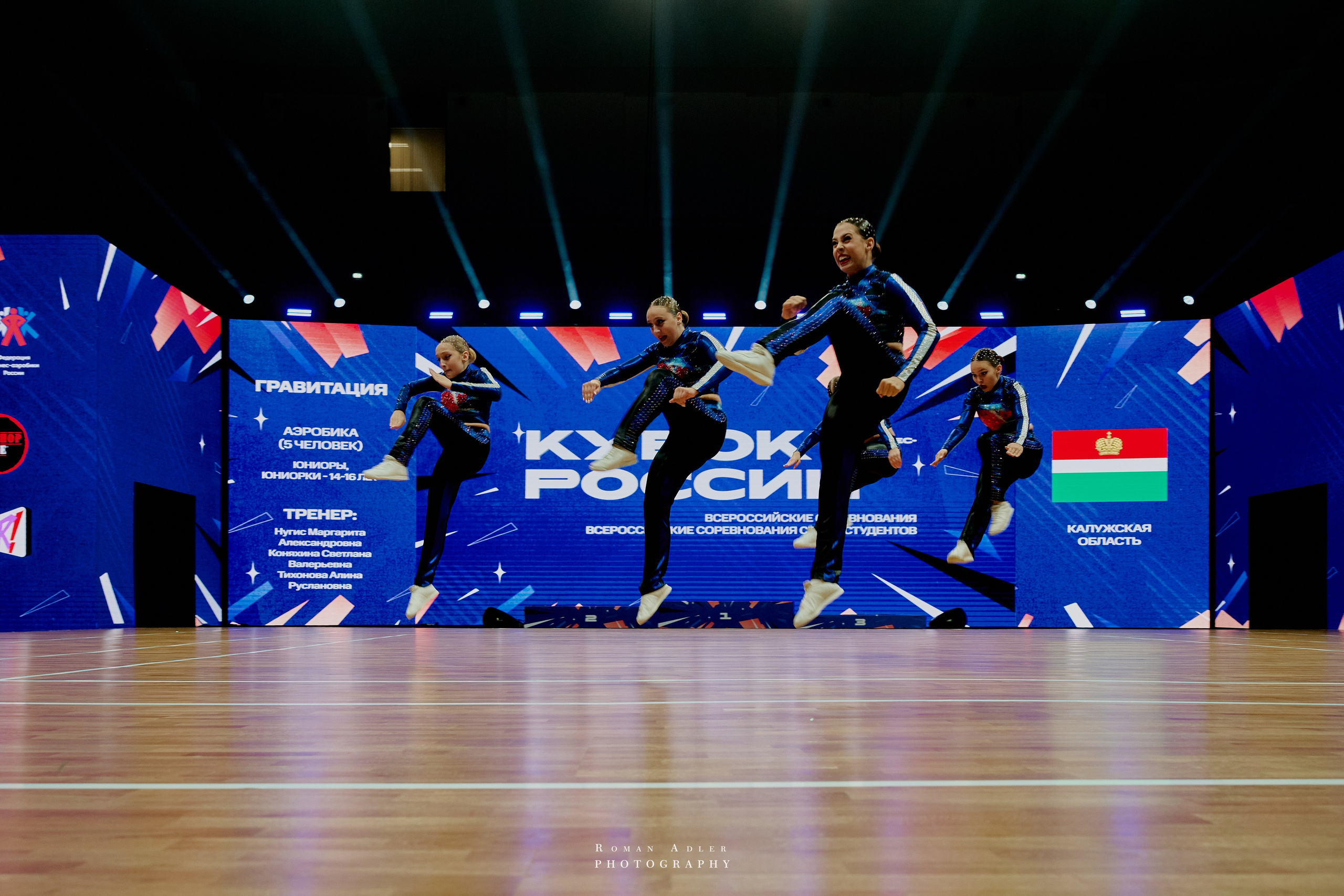 Кубок России по фитнес аэробике 2024. Фотограф Роман Адлер