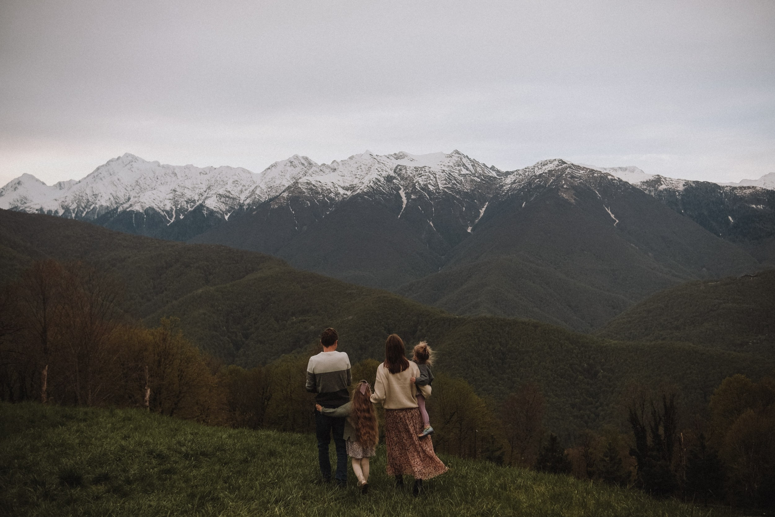 Семья Есении и Эмилии. Семейный фотограф Москва