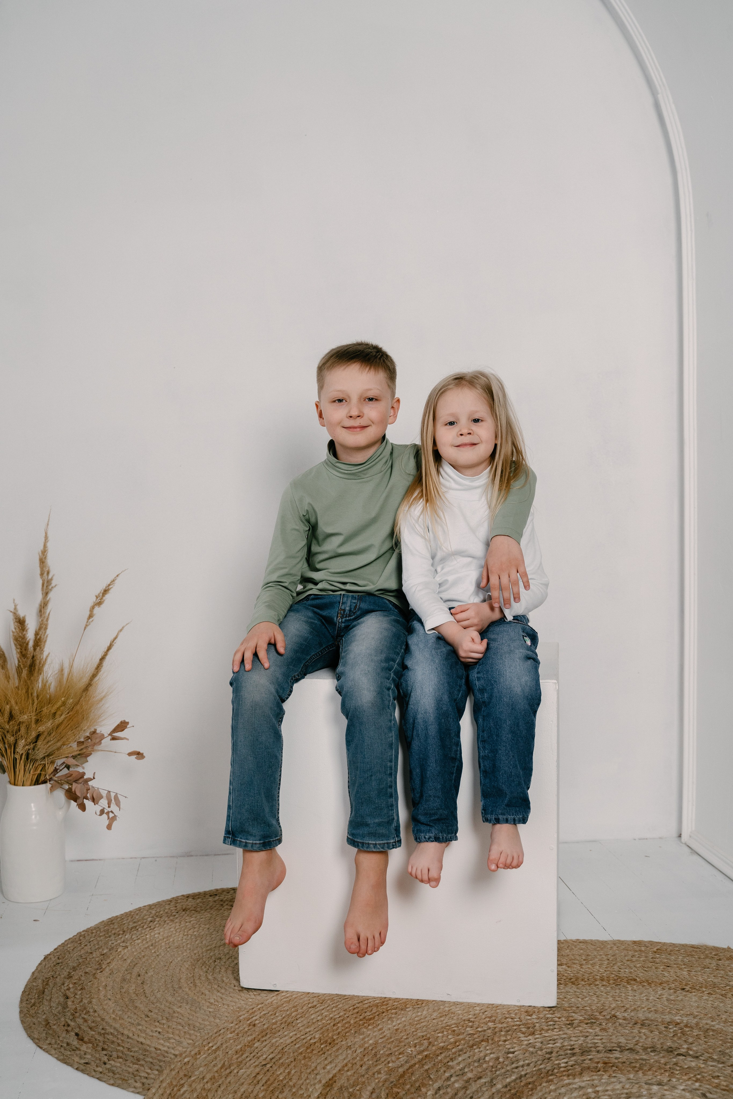 Оксана и дети. Свадебный фотограф Юлия Копылова