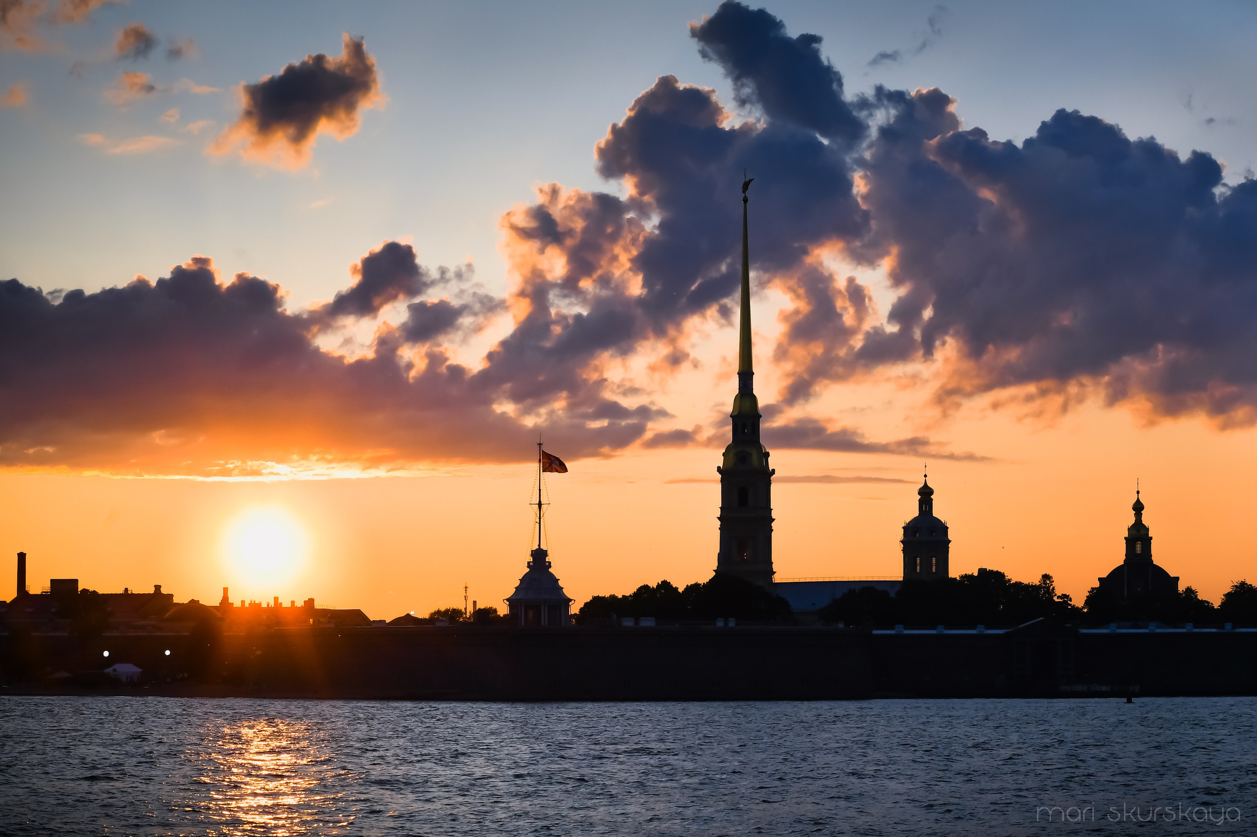 Закатный Санкт-Петербург. Мотофотограф в Санкт-Петербурге Мария Скурская