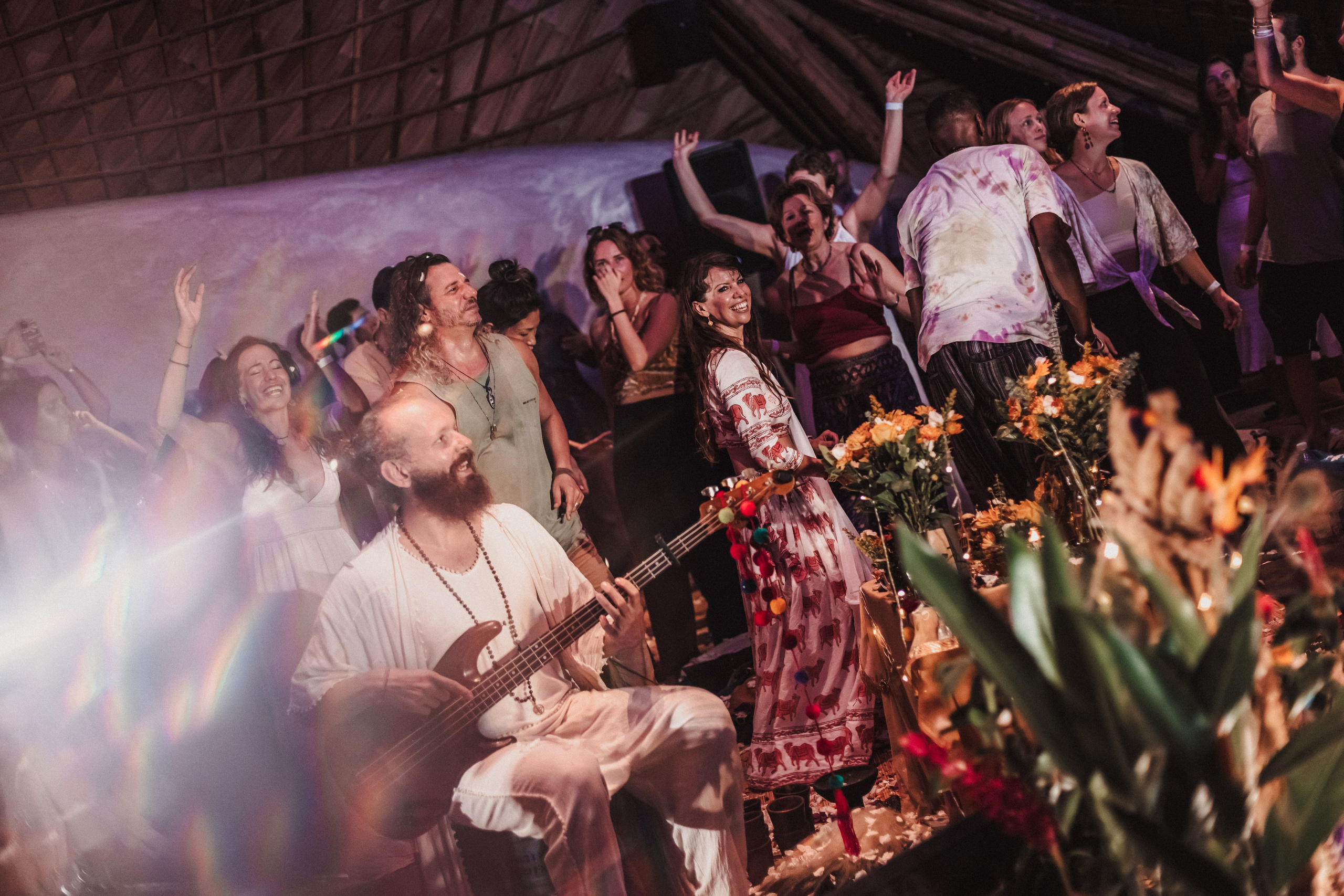 Hanuman Project kirtan at Alchemy march. Mariam Bagdasaryan