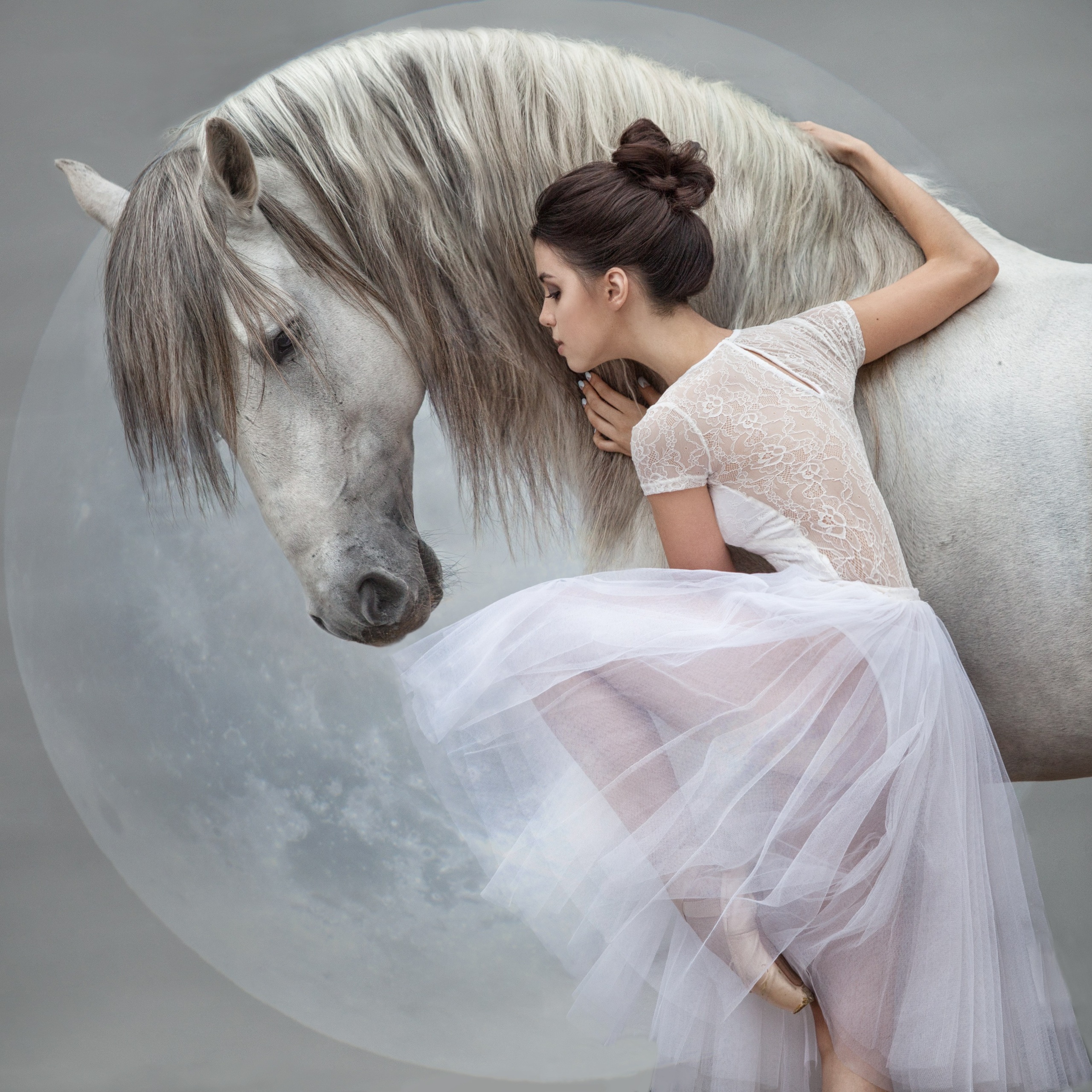 Фотосессия с лошадью в Русском стиле. Ольга Бажутова конный и портретный фотограф в Москве