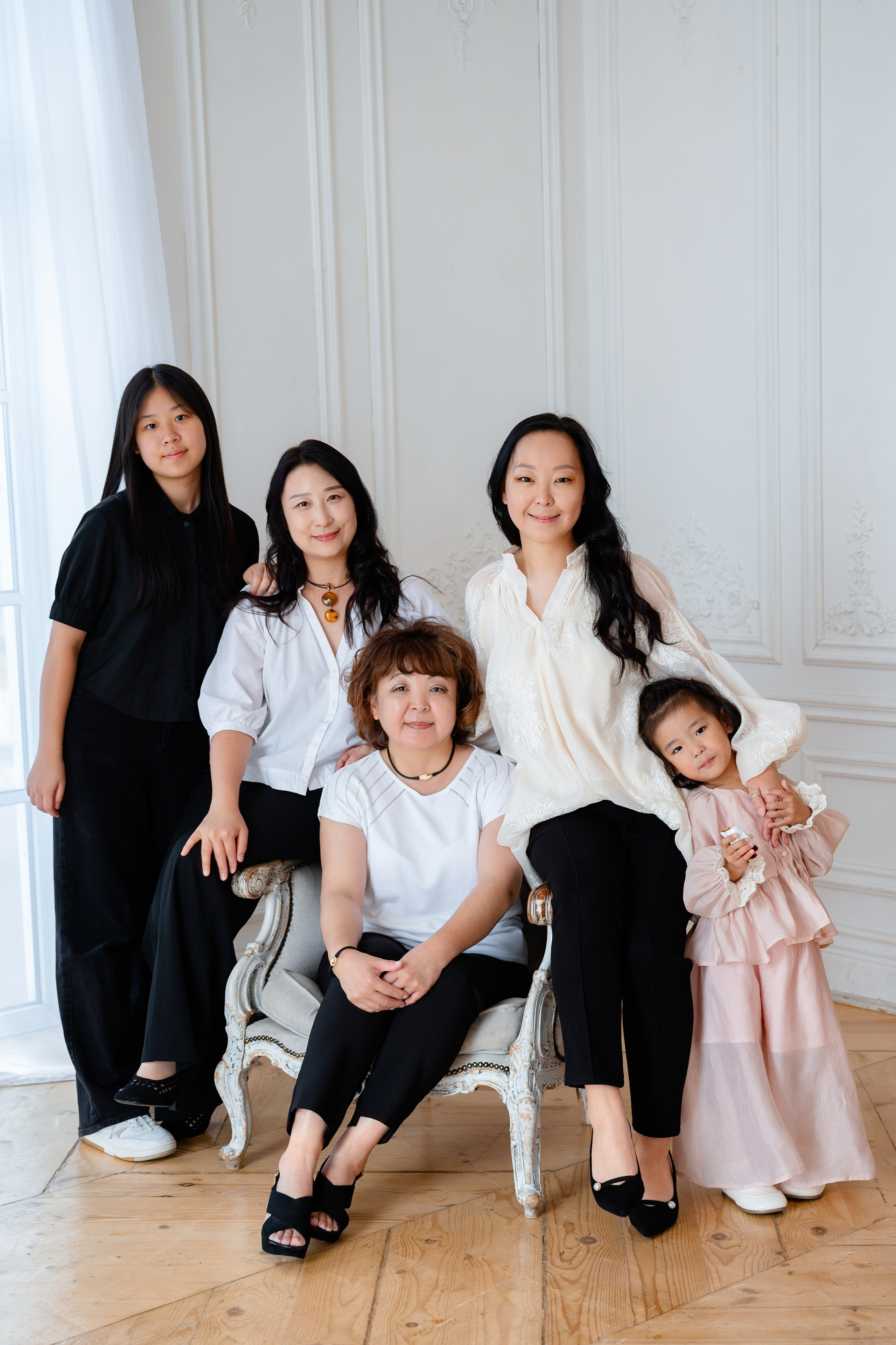 Фотосессия корейской семьи. Фотограф Юлия Кондратьева