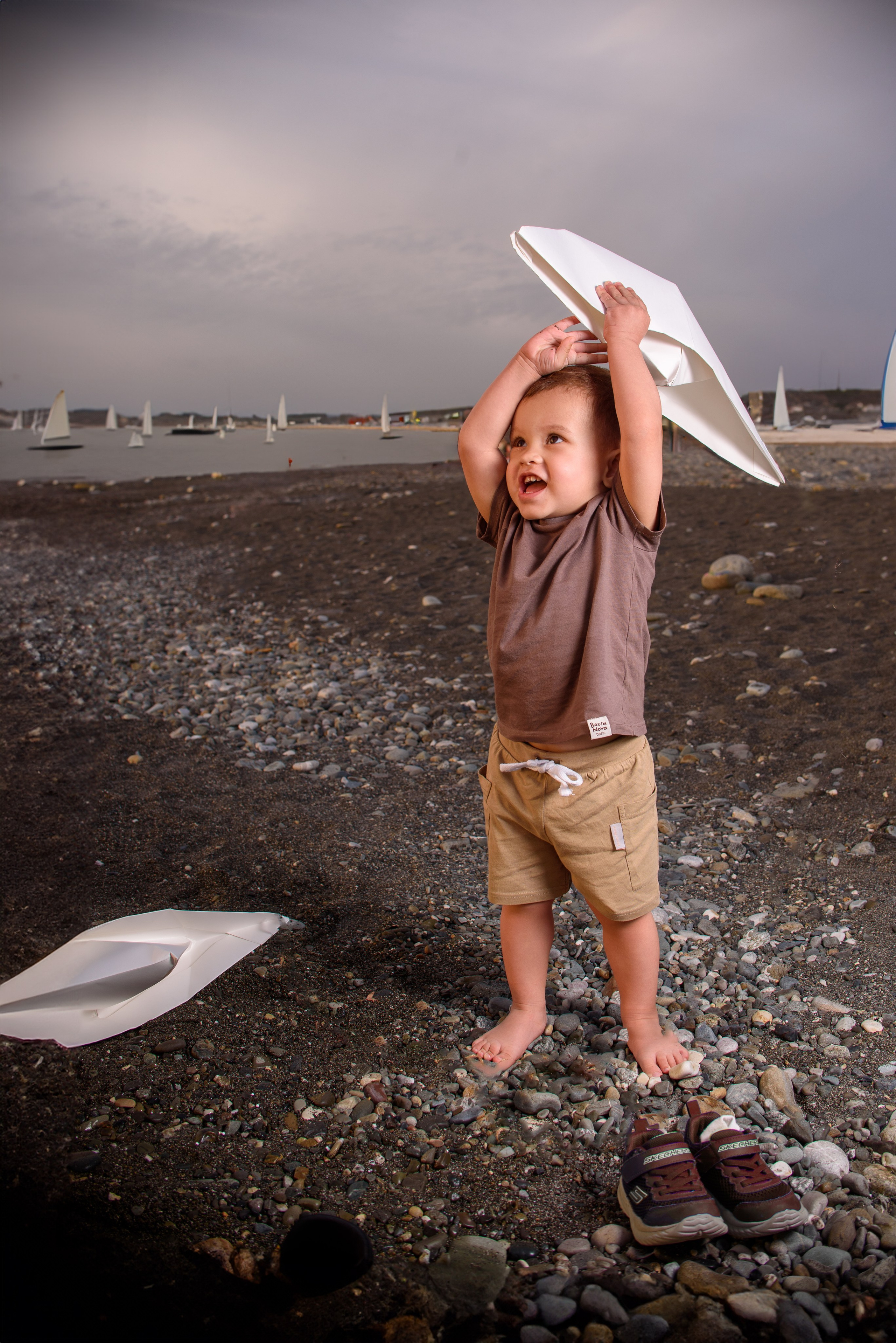 Фотосессия мальчика на море. Детский студийный фотограф Сочи