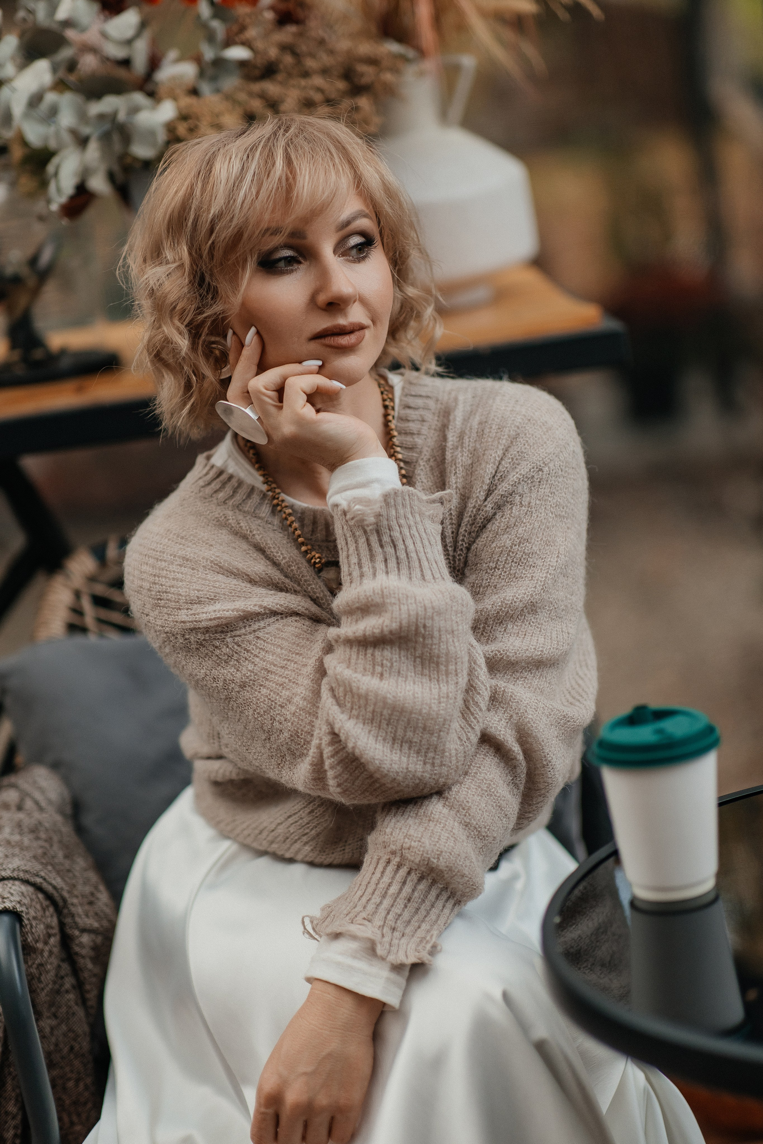 Маша и осень