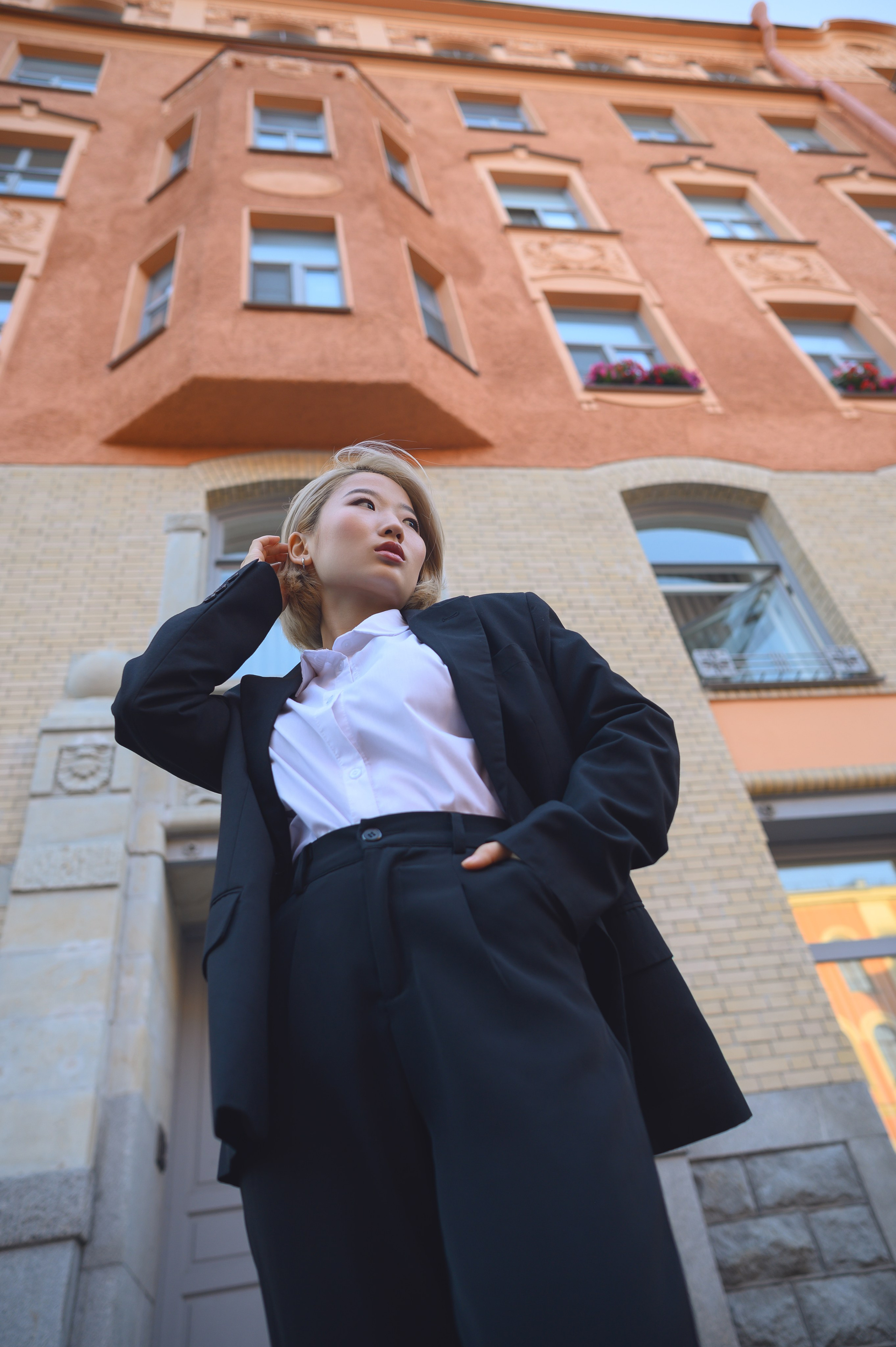 Портретная фотосессия в центре Санкт-Петербурга