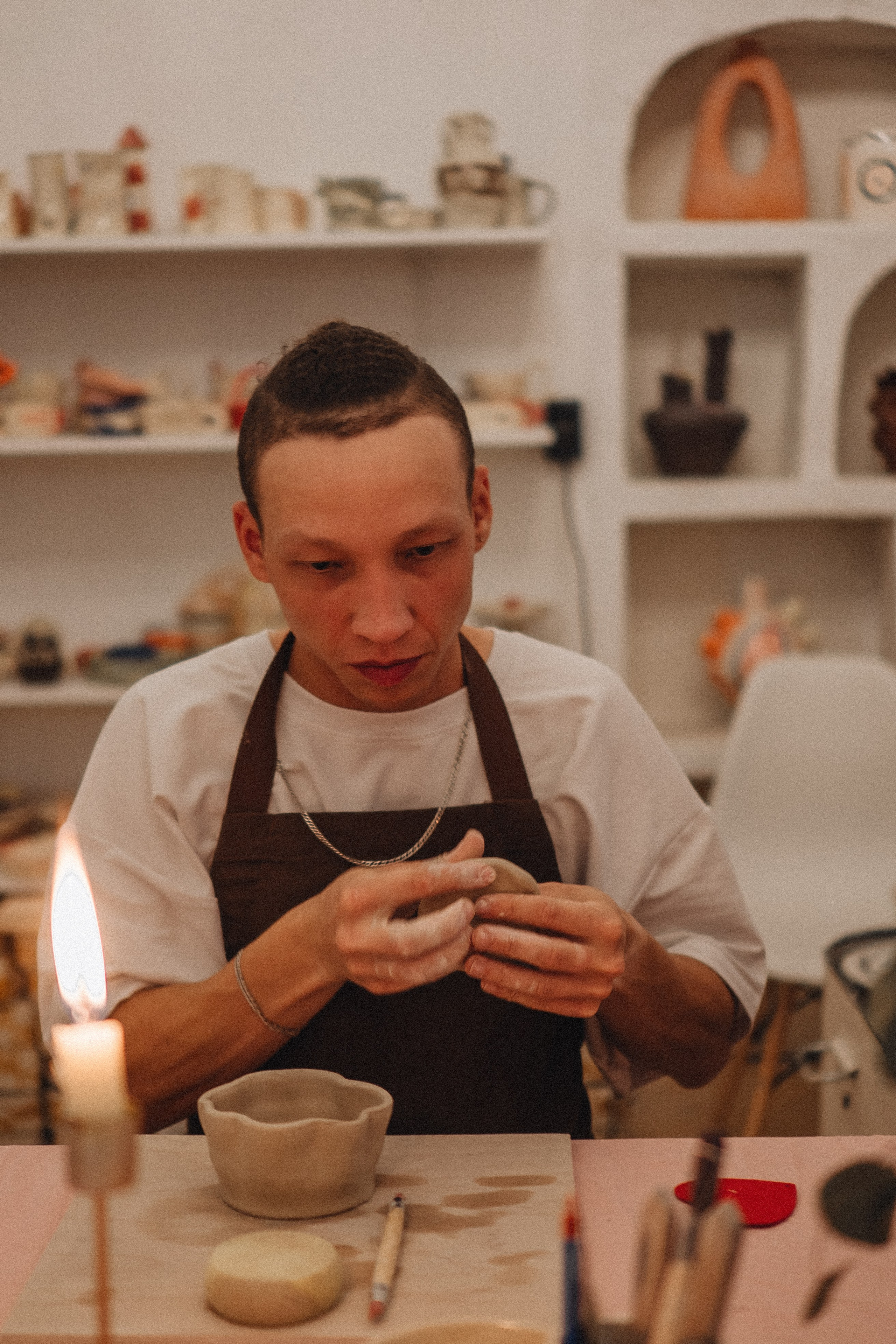 СВИДАНИЕ В ГОНЧАРНОЙ МАСТЕРСКОЙ. Профессиональный фотограф, Санкт-Петербург — Виктория Богомолова
