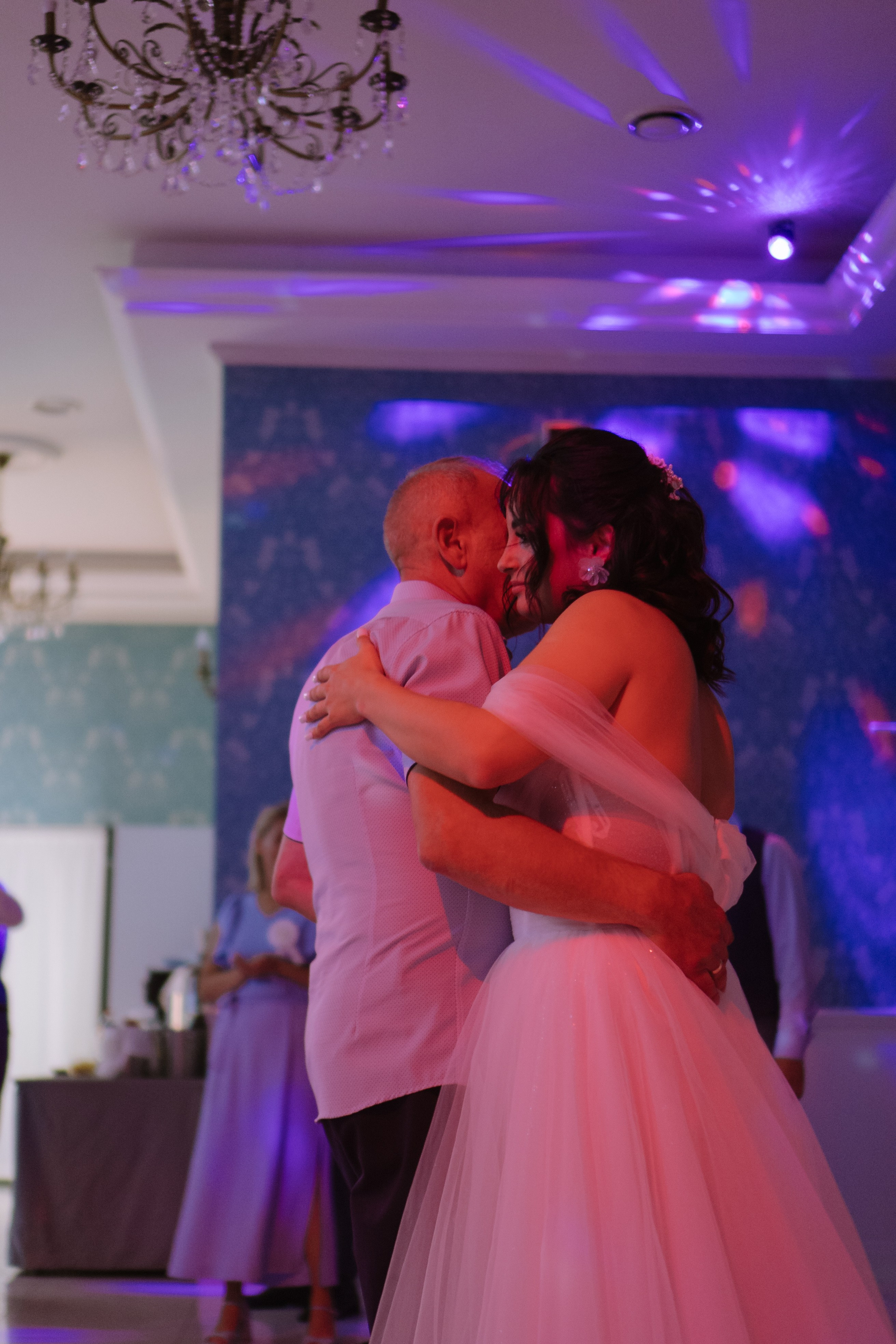 ТАНЕЦ ОТЦА И ДОЧЕРИ НА БАНКЕТЕ (СВАДЕБНАЯ ФОТОСЕСИИЯ БАНКЕТА). Профессиональный фотограф, Санкт-Петербург — Виктория Богомолова