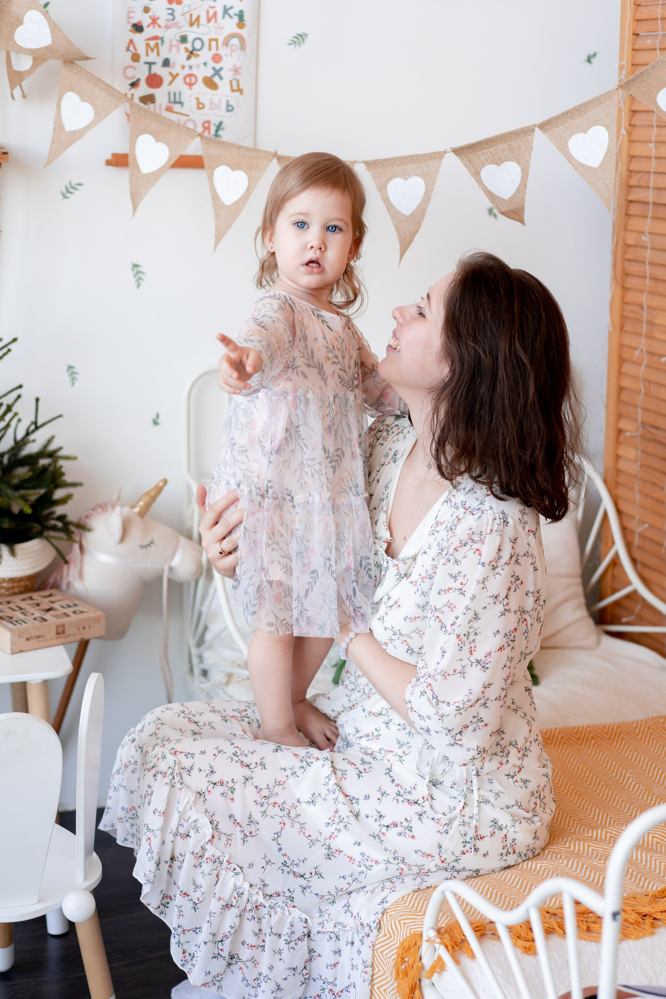 Евангелине 2 годика. Детская, семейная фотостудия в Санкт-Петербурге