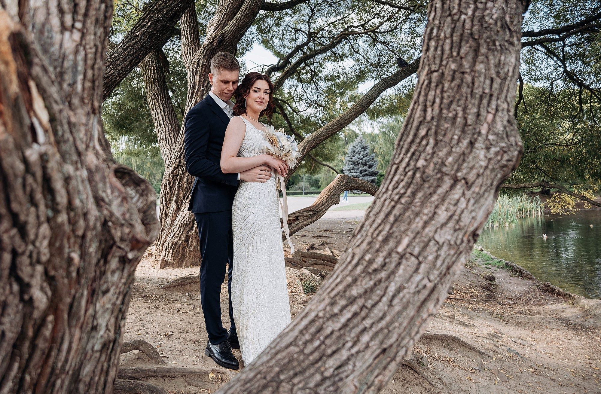 Денис и Екатерина ВДНХ. Свадебный фотограф в Дубне Алексей Фонарёв