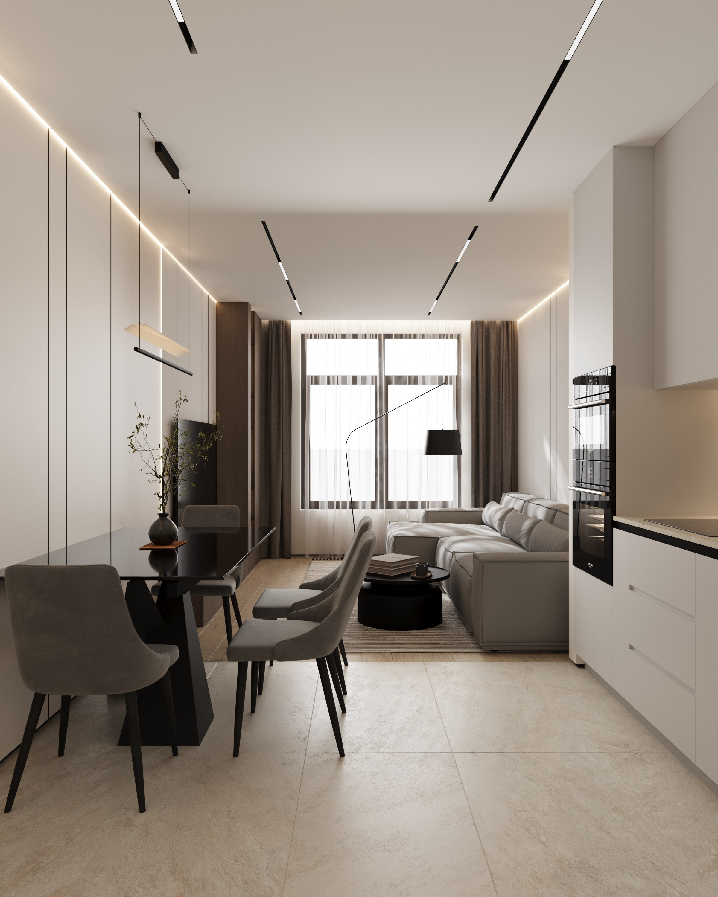 ЖК «Neva haus» / Санкт-Петербург / 60 кв. м. Ксения Барабаш дизайнер интерьера в Санкт-Петербурге