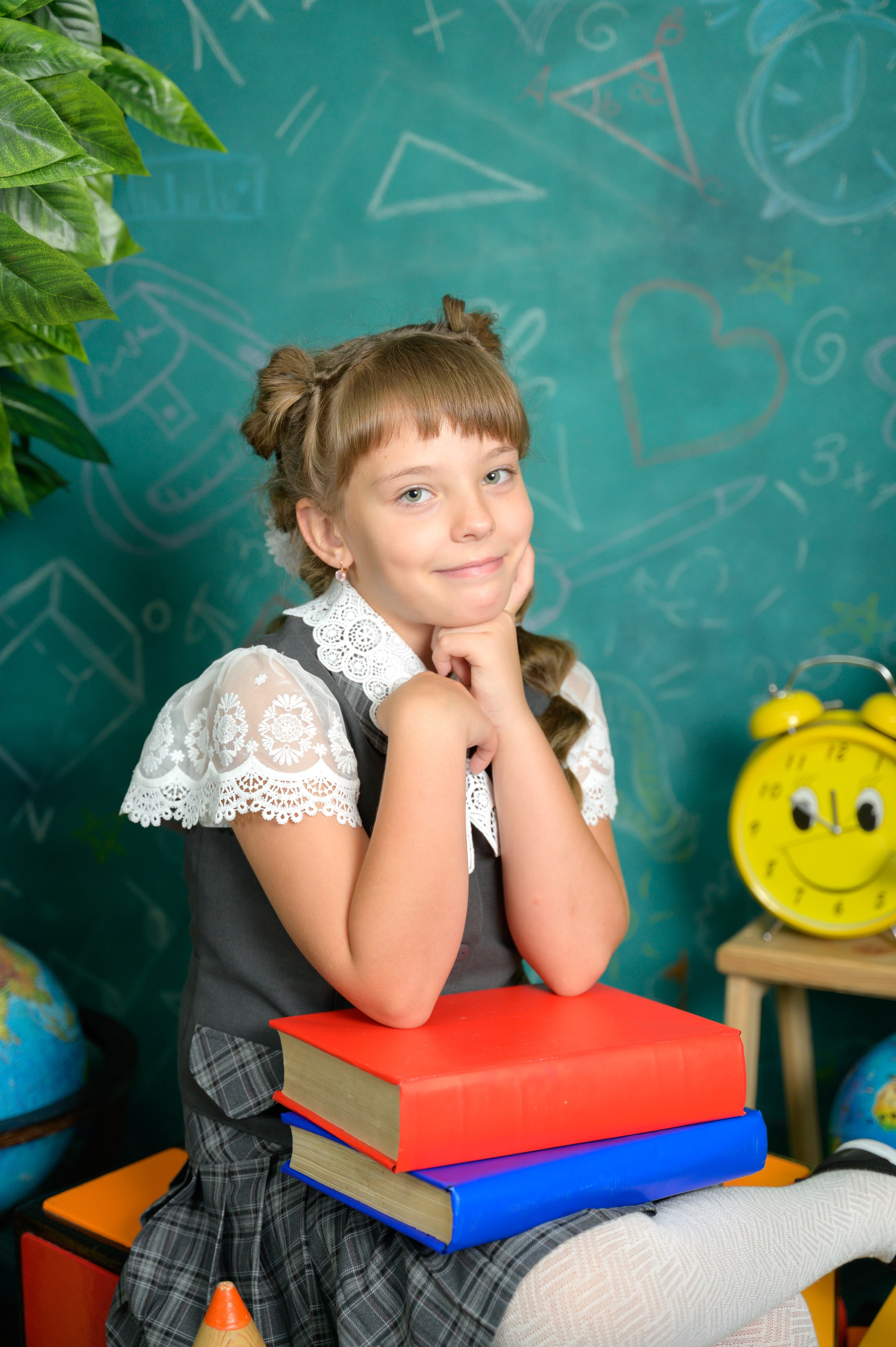 Школьные портреты. Школьный и детский фотограф в Новосибирской области