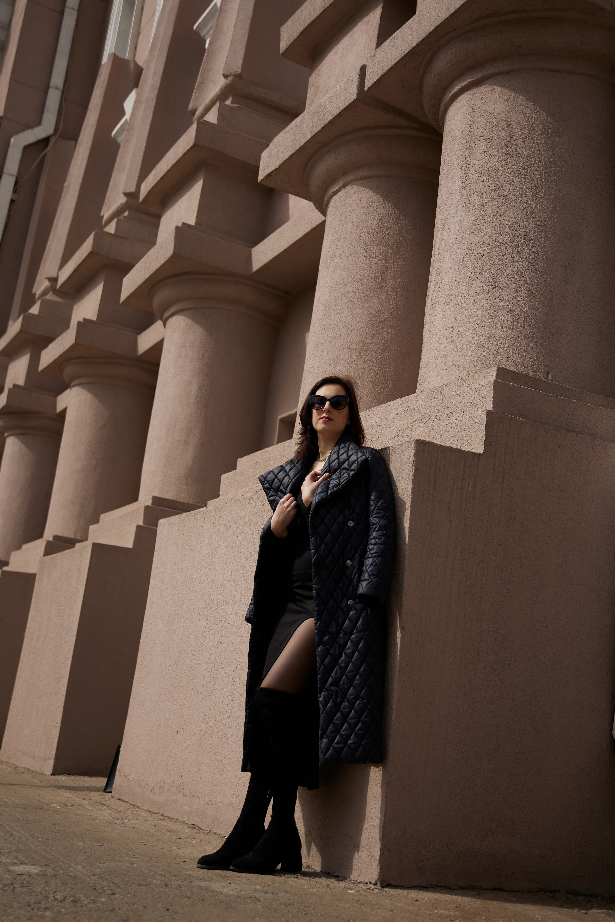 Владивосток, индивидуальная фотосессия, фотосессия, фото, фотосессия для девушки, поза, позировка, фотография, женский портрет, дальний восток, портрет, серая лошадь, фотопрогулка, здание серой лошади