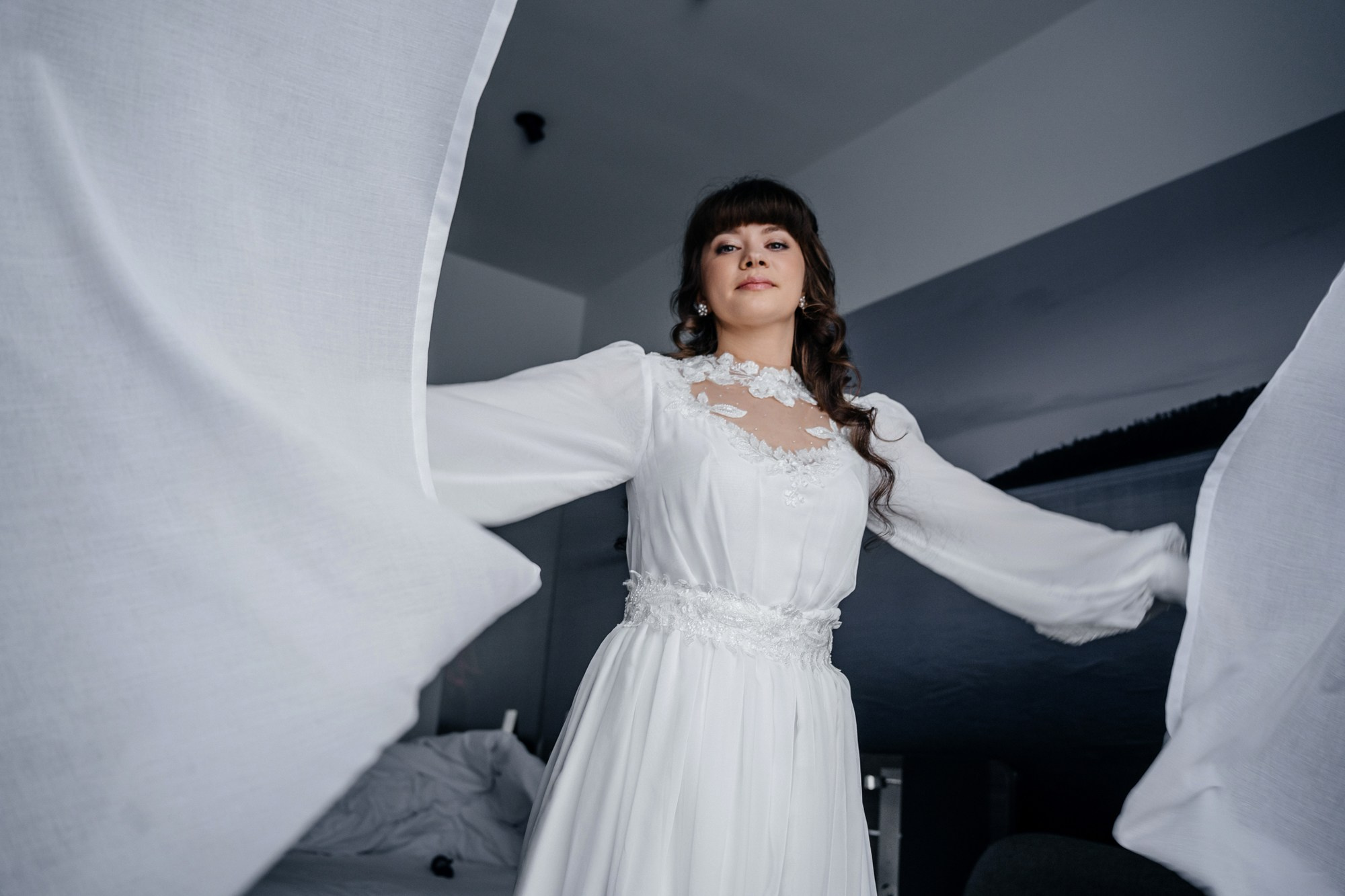 Свадебная съемка зимой. Свадебный фотограф в Архангельске и Северодвинске