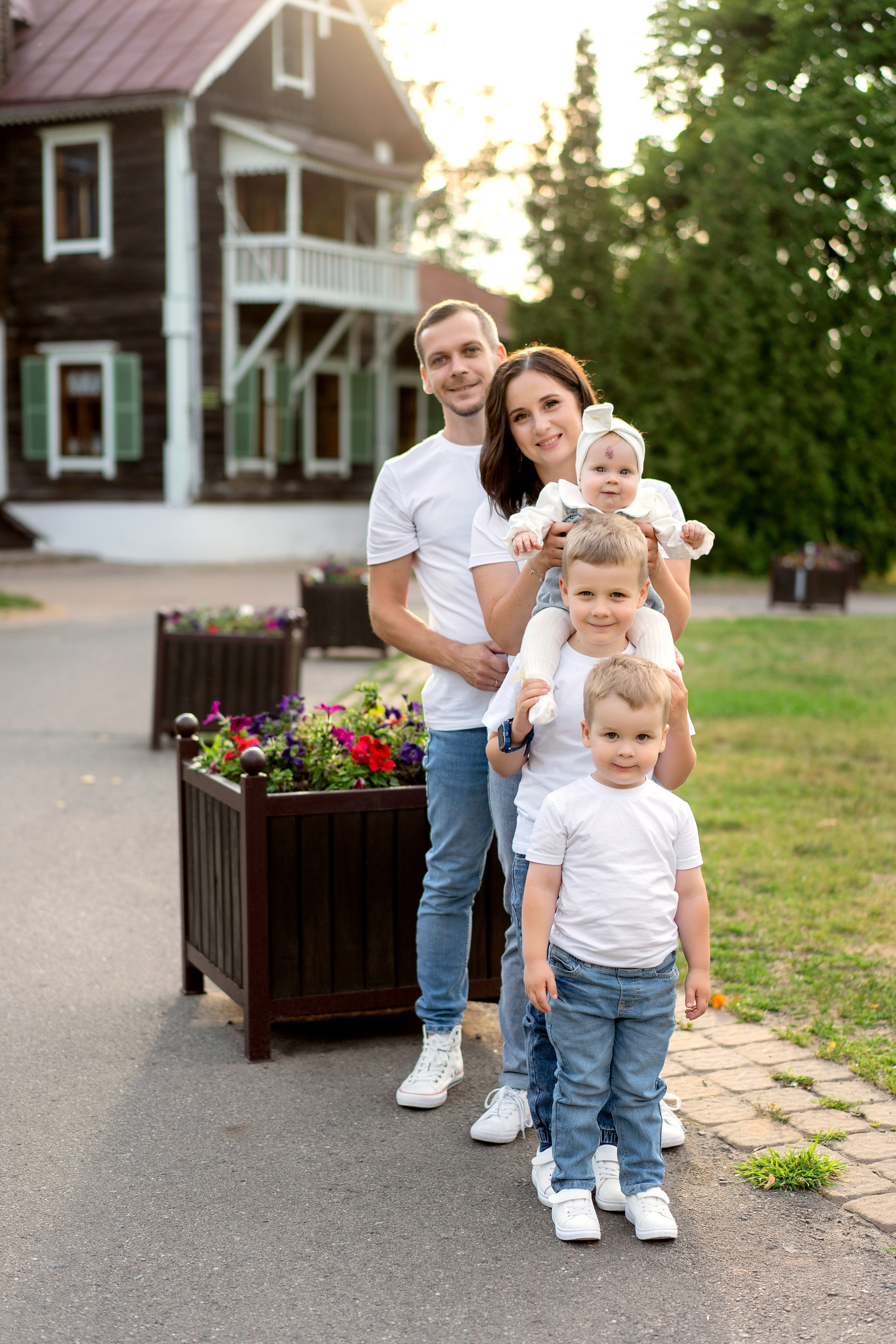 Прогулка в Лошицком парке. Семейный и свадебный фотограф Минск, Беларусь Анна Орловская