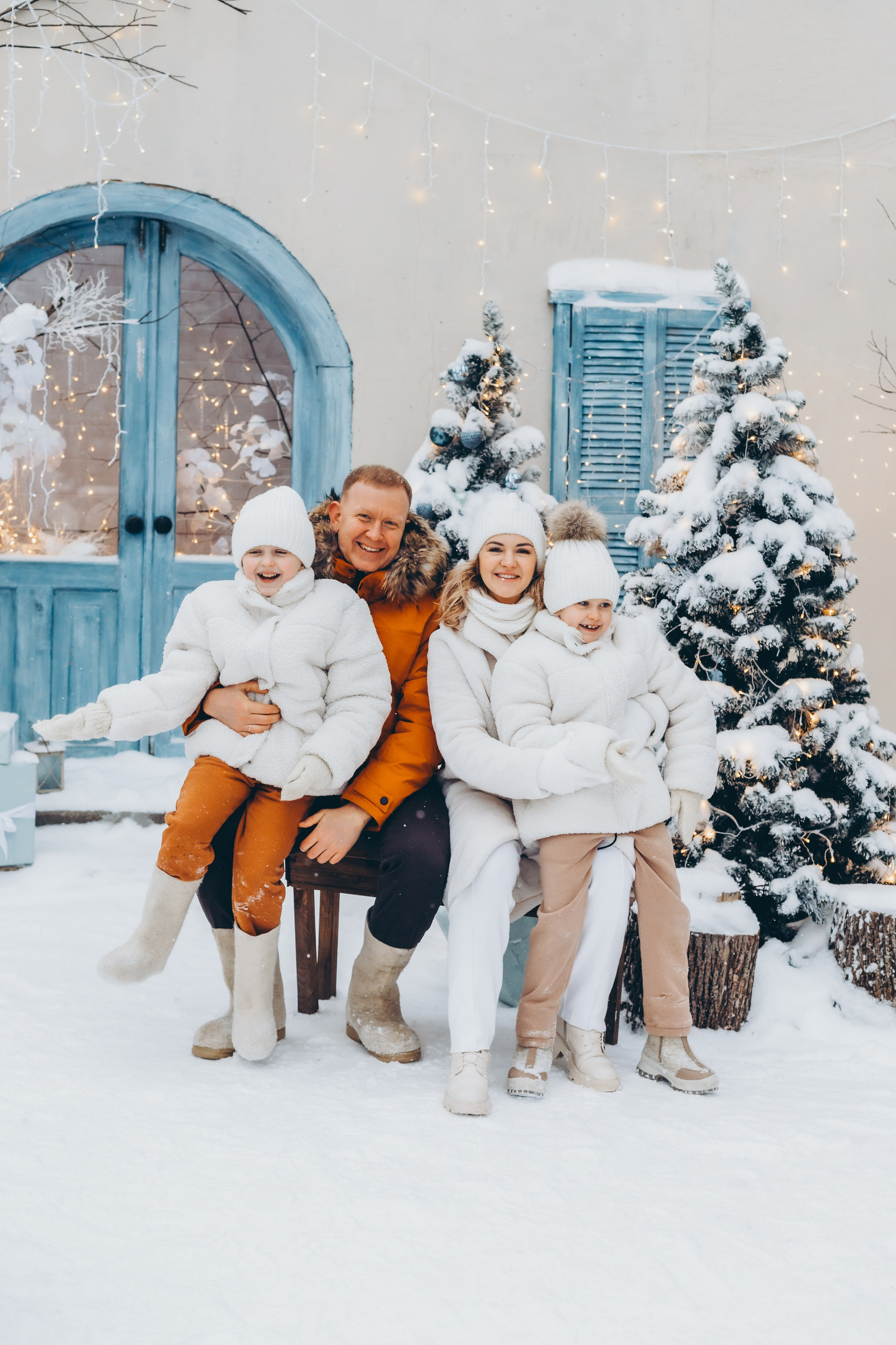 Семейная новогодняя фотосессия. Фотограф в Казани Ольга Яшина