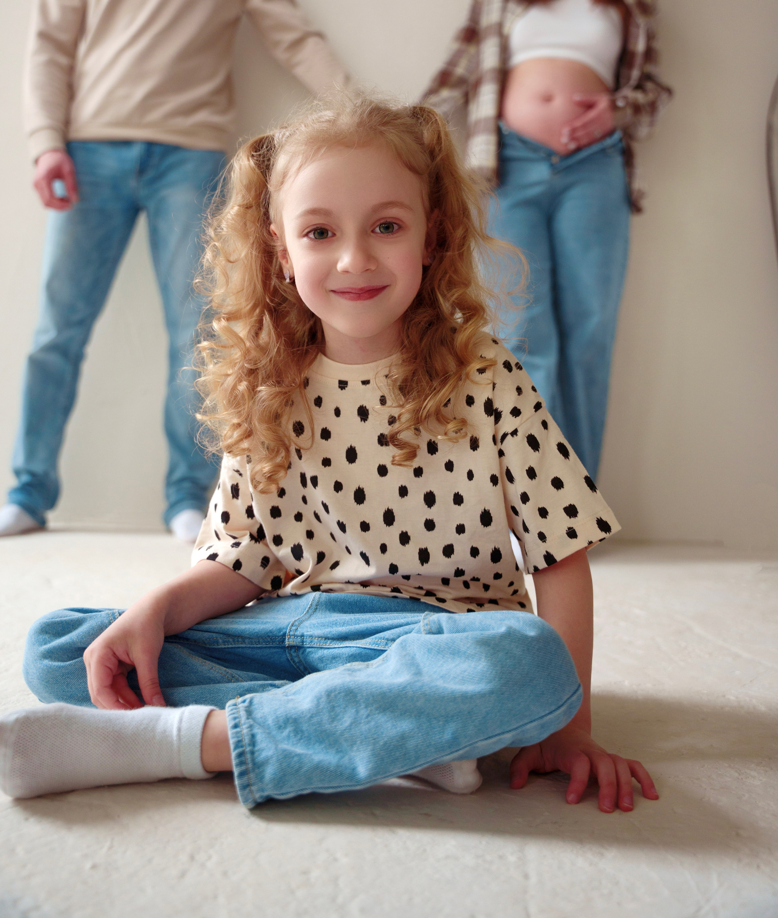 Семейная съёмка в студии handy__studio. Семейный и детский фотограф в Рязани Кулешова Оксана