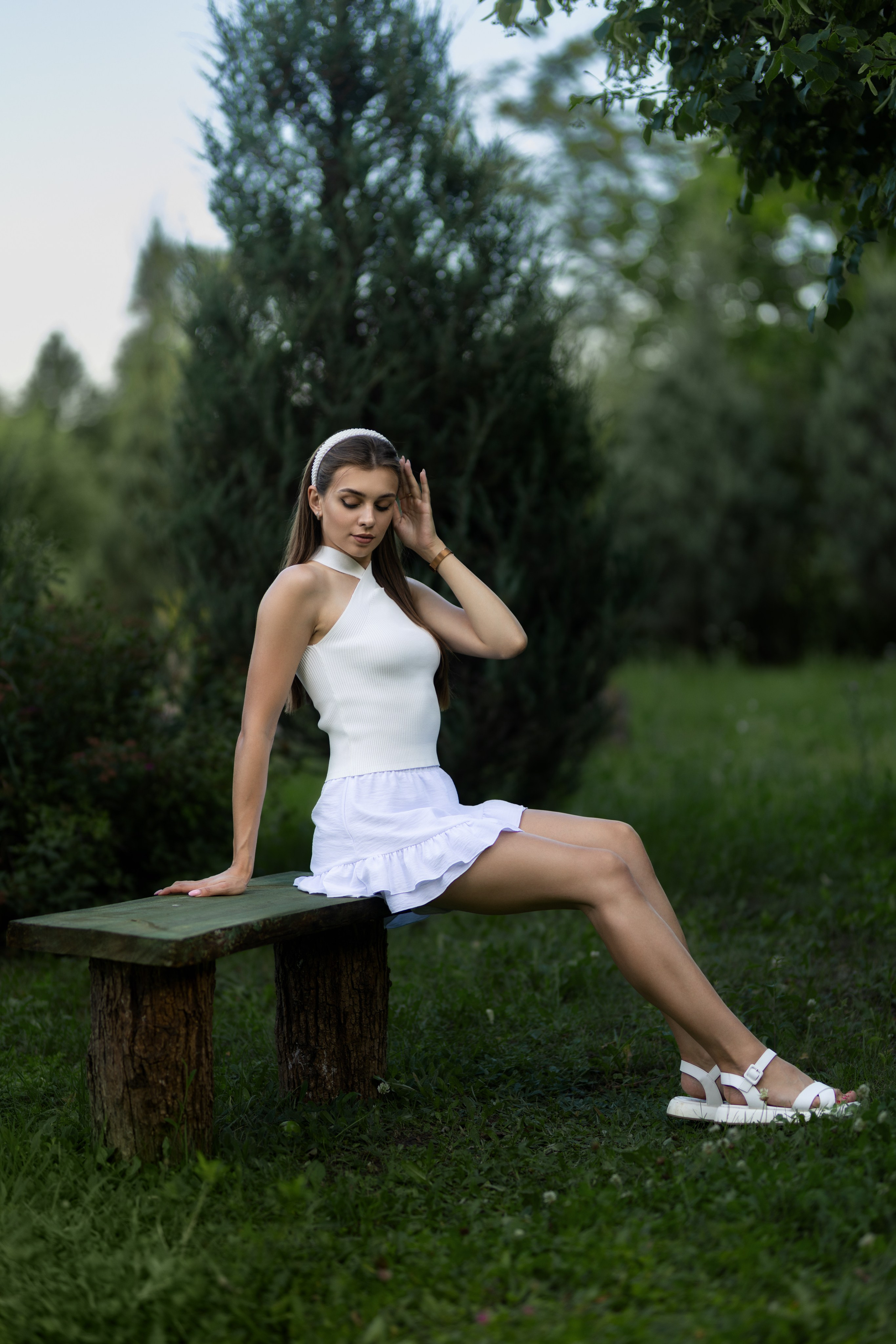 Съемка с Кариной в поле с лавандой в формате для «себя». Дмитрий Шульгин, портретный фотограф в Воронеже