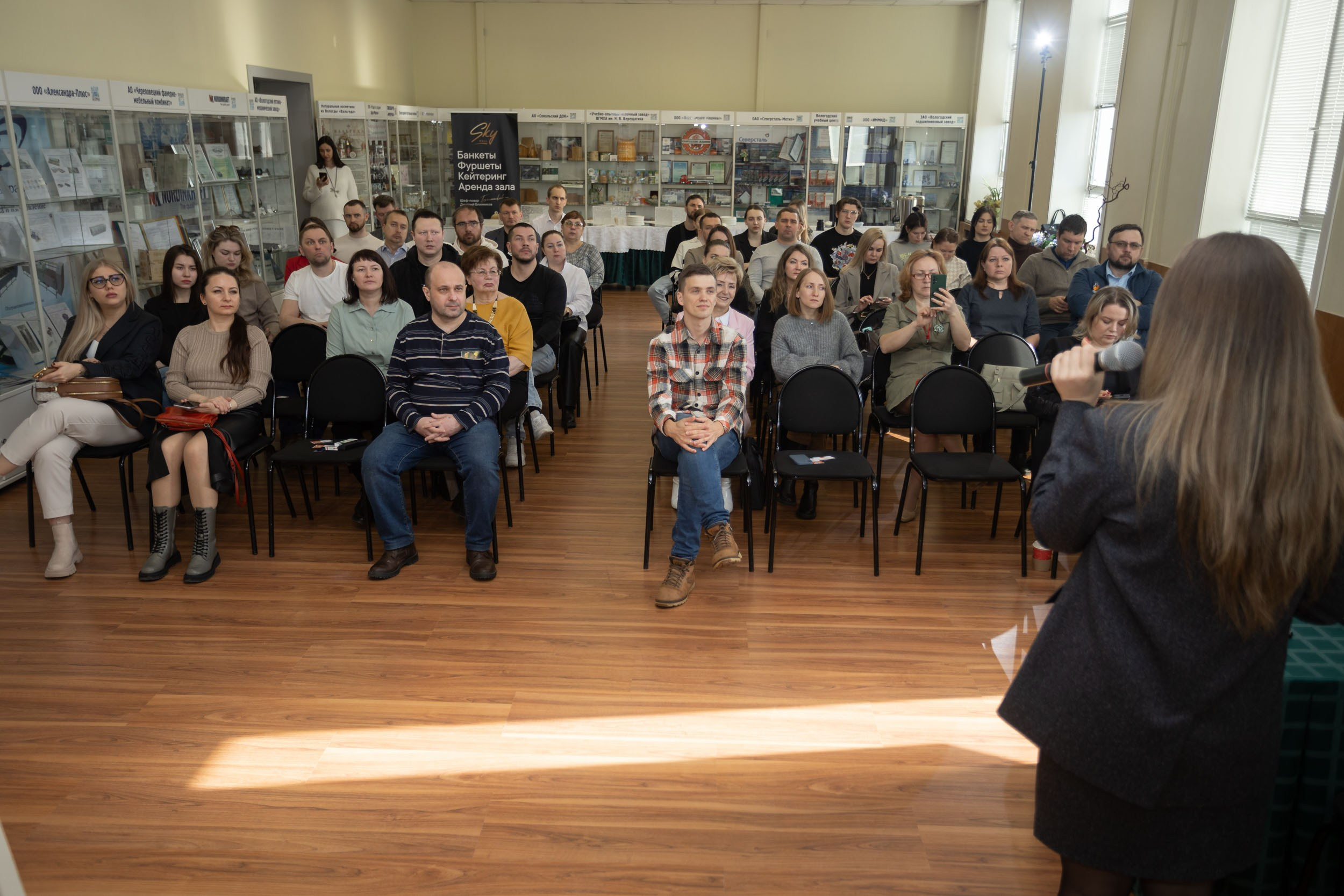 Фоторепортаж бизнес семинара компании SV-класс