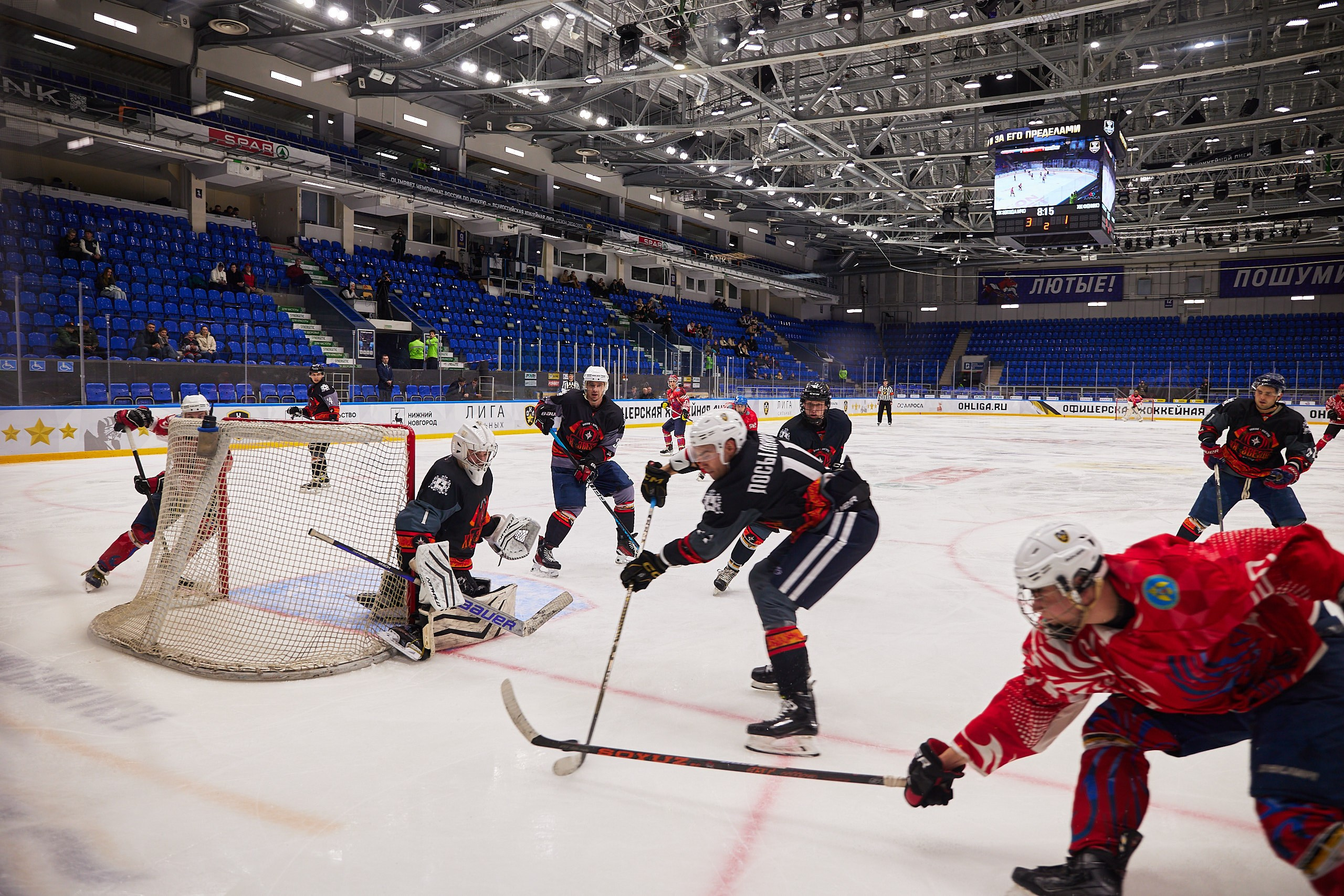 Репортаж. Офицерская хоккейная лига 2025 год. Спортивный фотограф Некрасов Денис