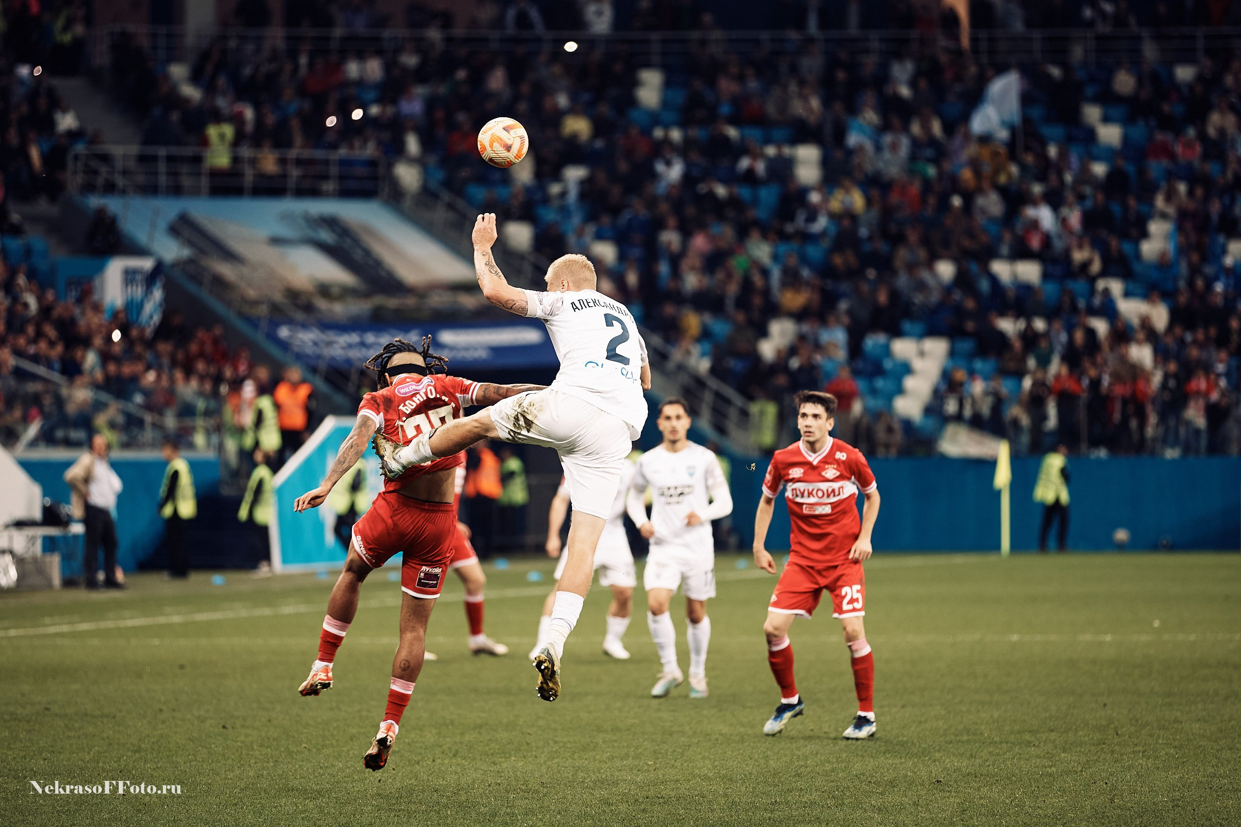 РПЛ ФК Пари НН- ФК Спартак. Спортивный фотограф Некрасов Денис