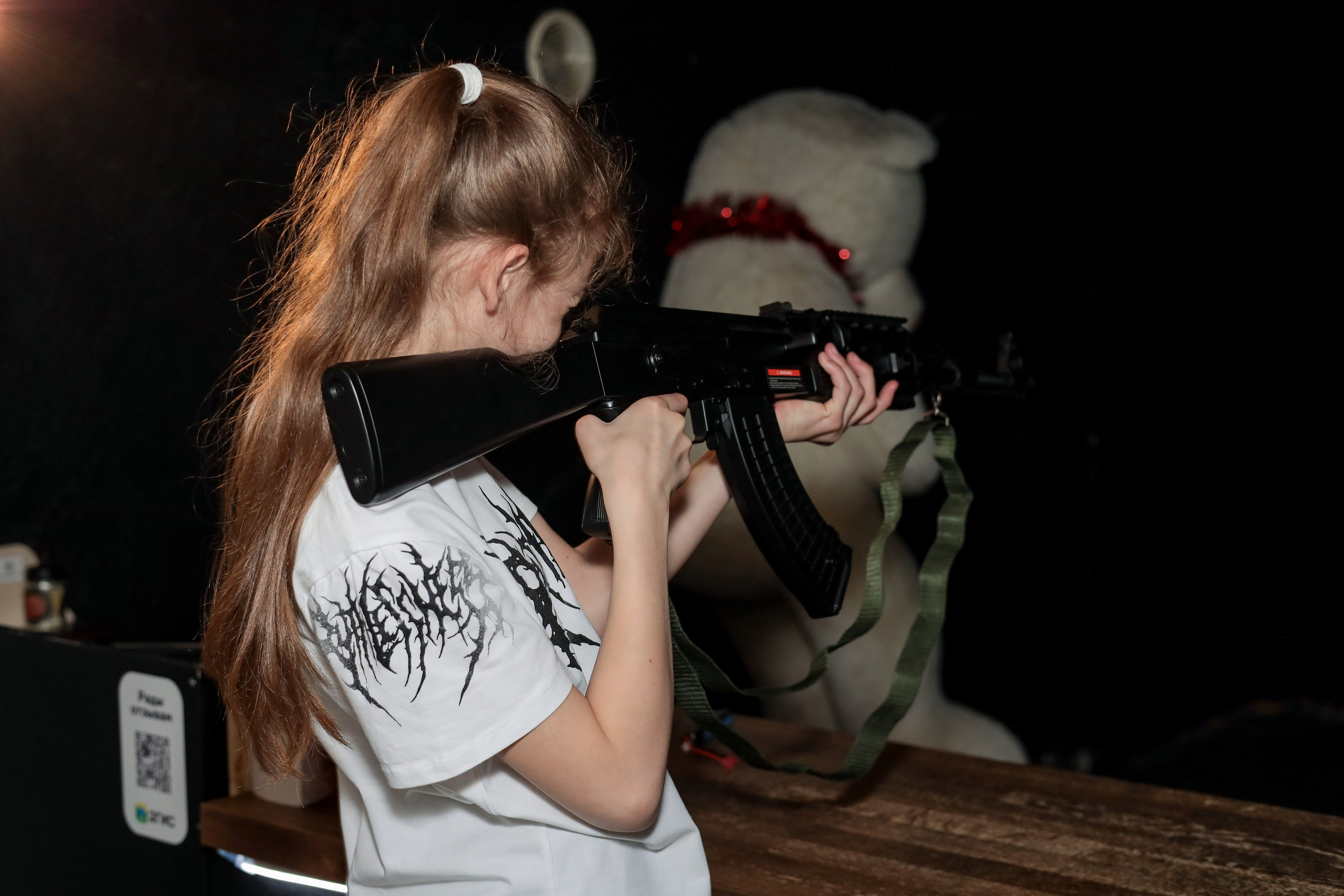 День рождение в стрелковом клубе. Фотограф Надршина Лилия