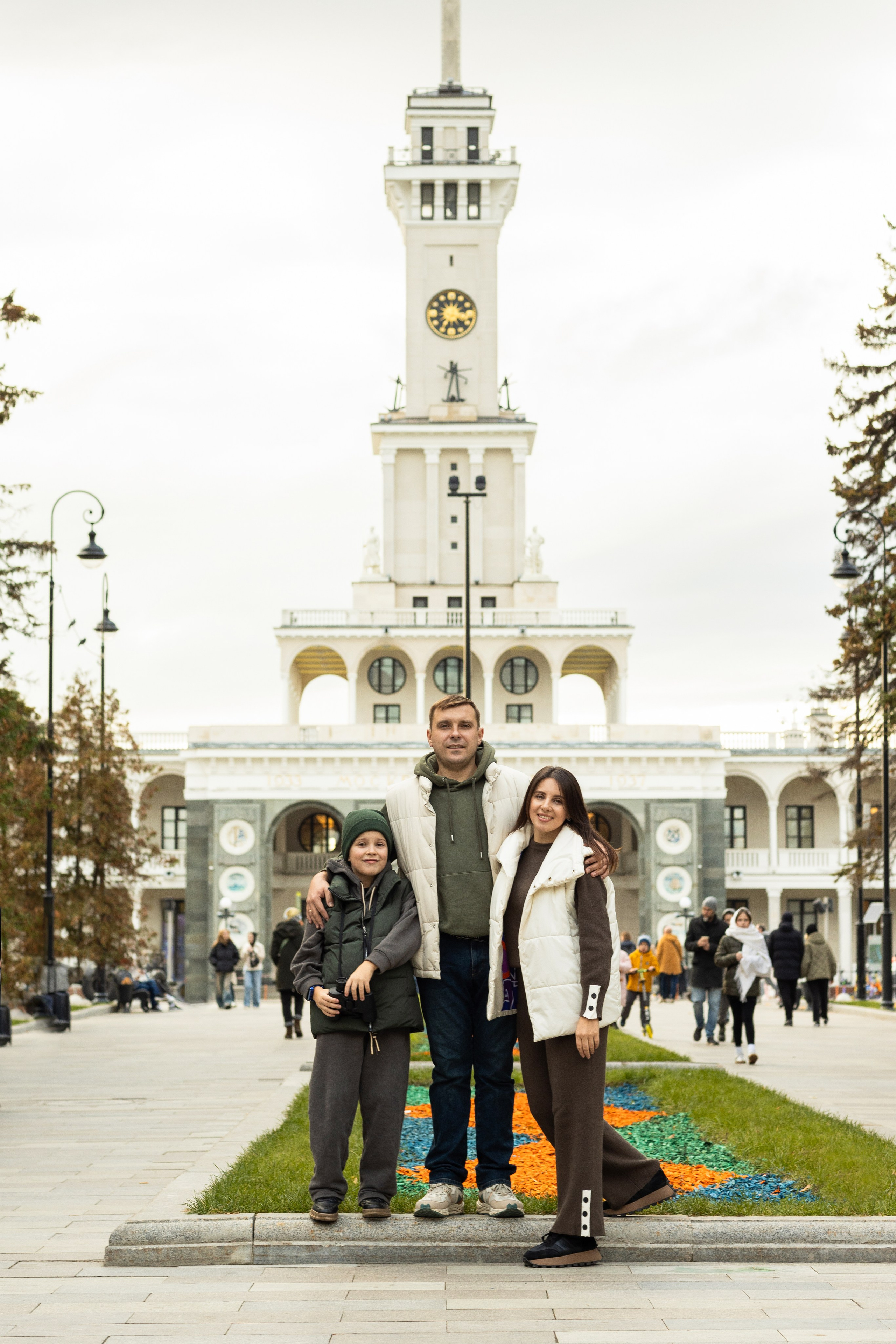 Осень на Речном вокзале. Семейный и детский фотограф в Москве Олеся Маркина