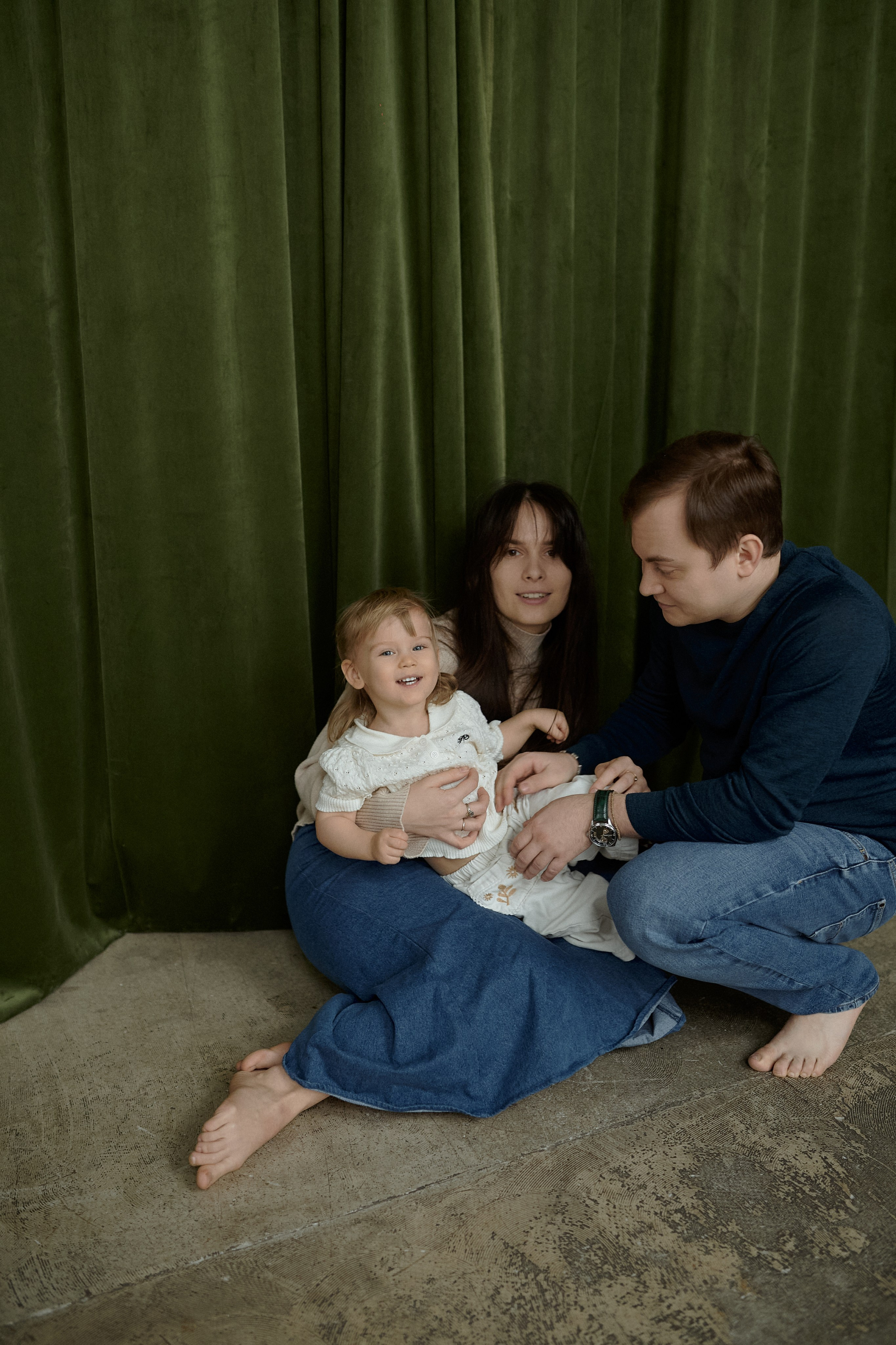 Илья, Ирина и Ева. Семейный и свадебный lifestyle-фотограф в Москве Мария Петрова