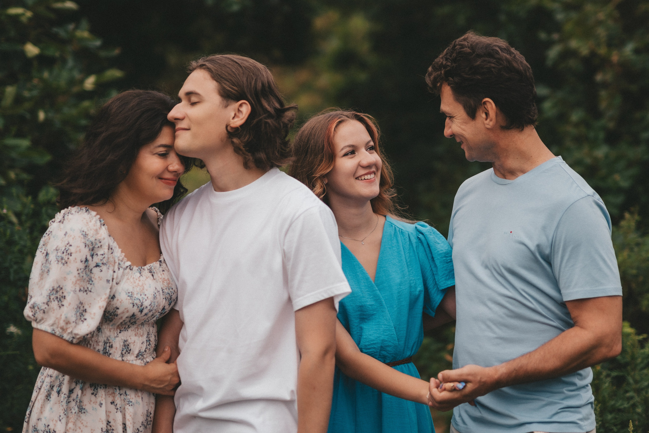 семья со взрослыми детьми