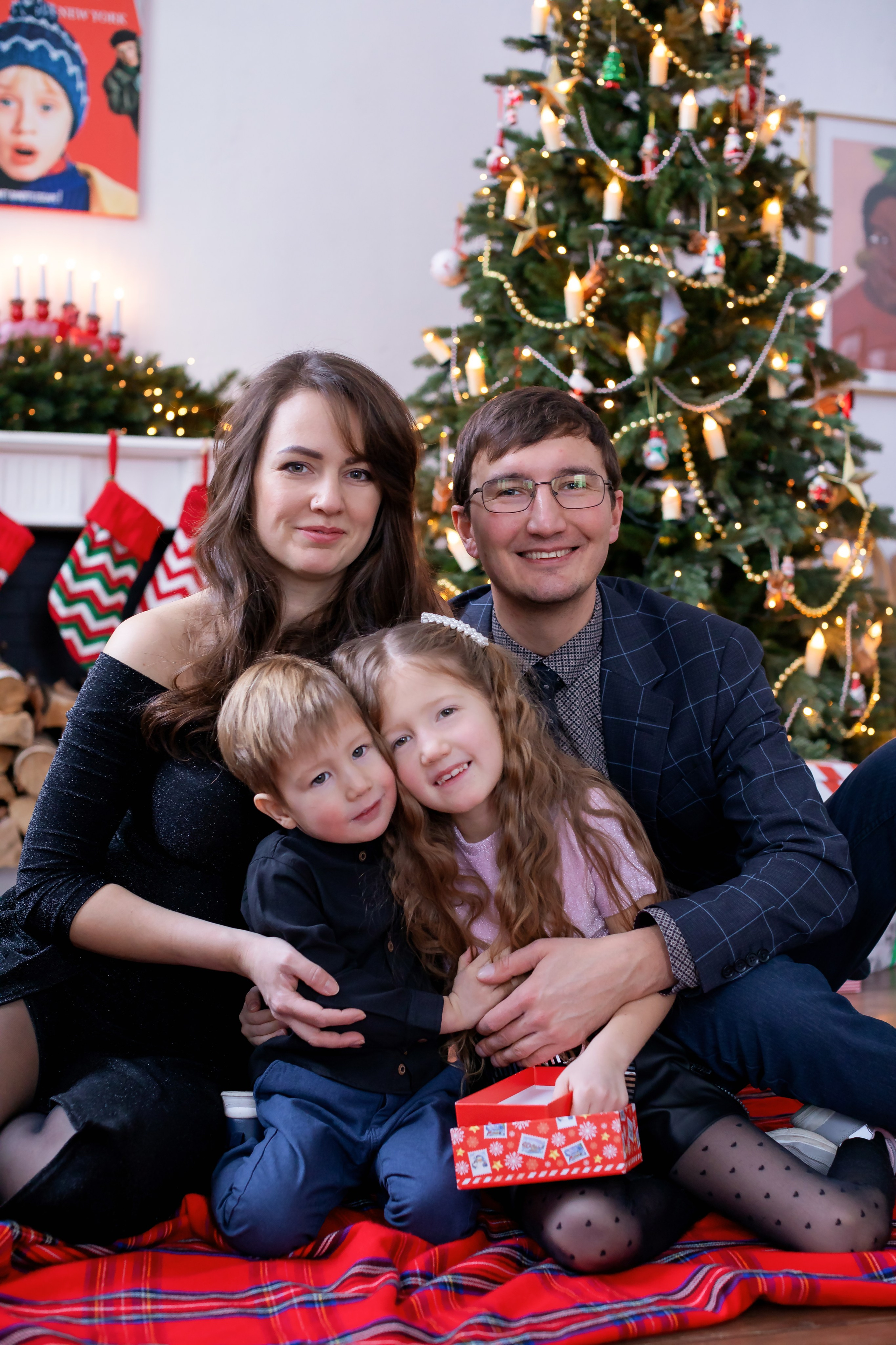 Новогодние фотосессии. Семейный и Детский фотограф в Москва Скворцова Татьяна