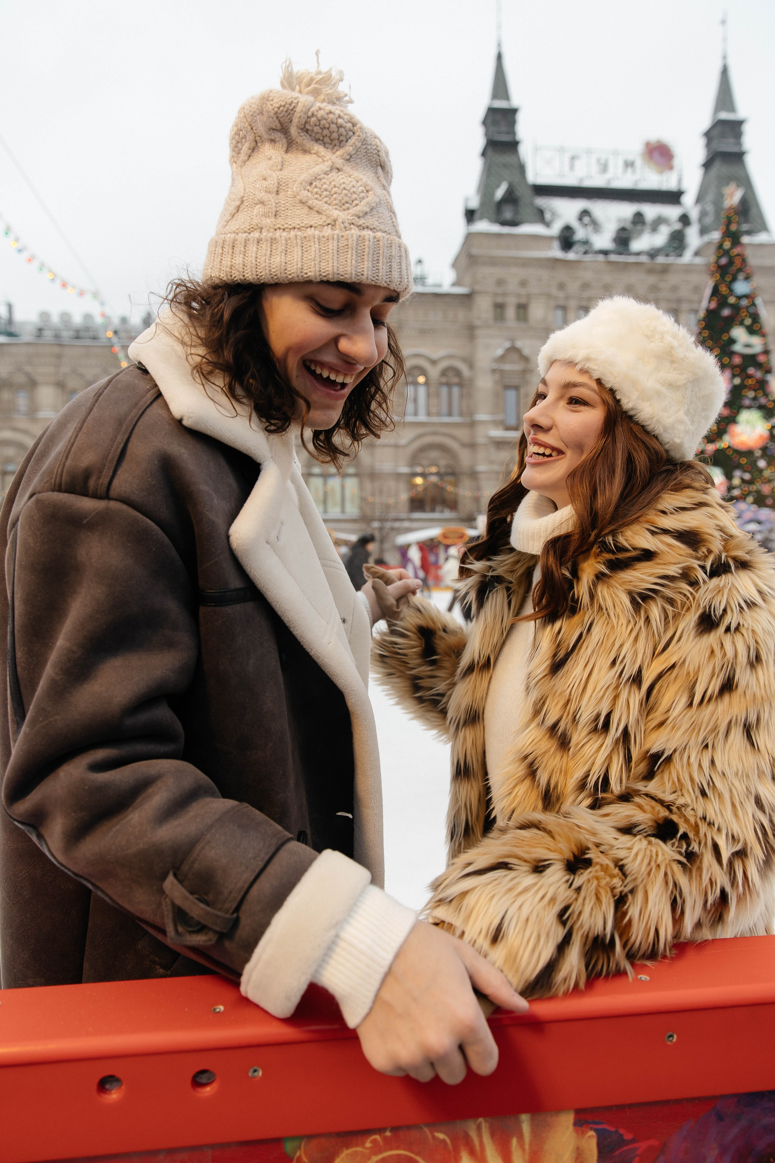 Зимняя история любви. Фотограф индивидуальных женских портретов и LOVEstory в Москве