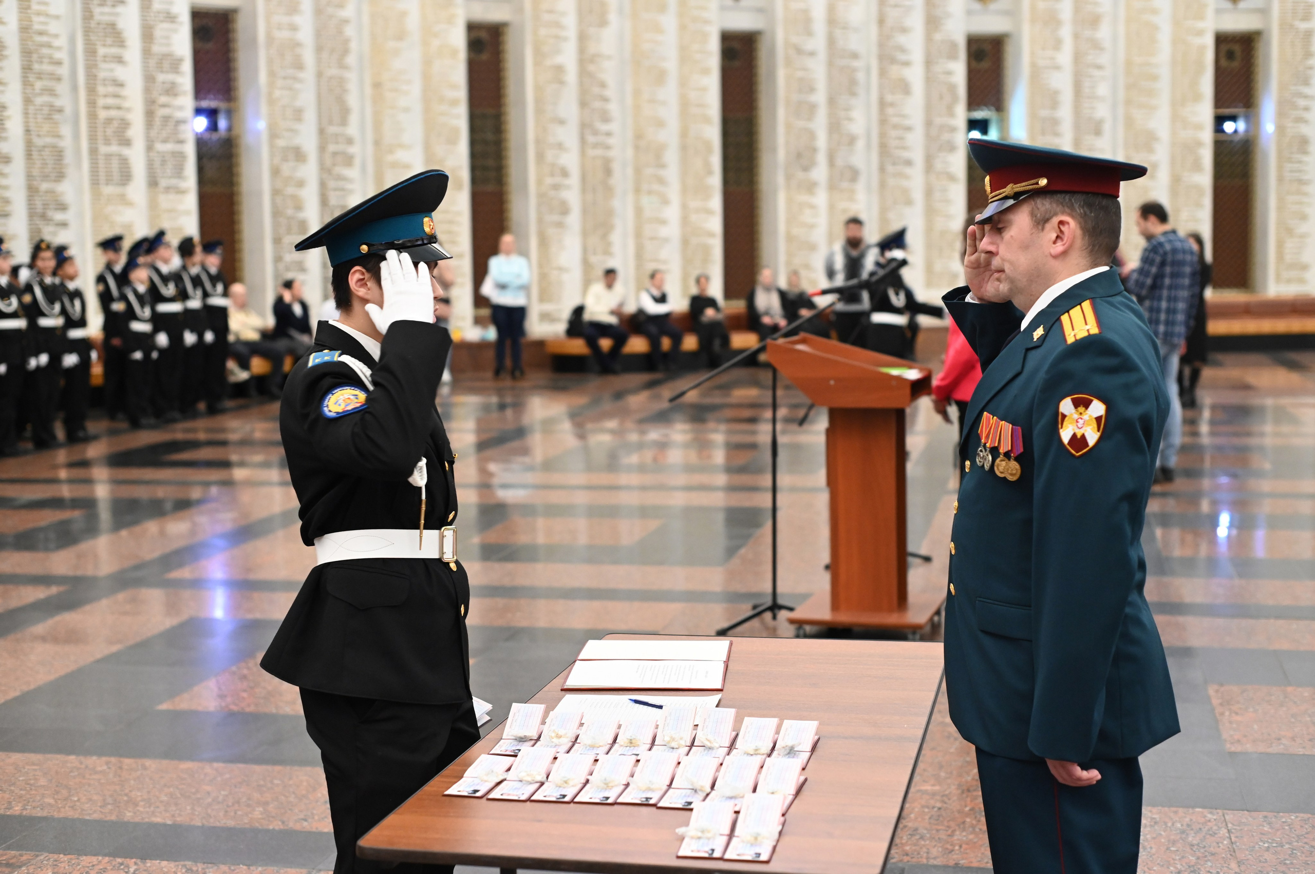 Присяга Поклонная Гора. Детский и семейный фотограф г. Москва Оксана Катаджи