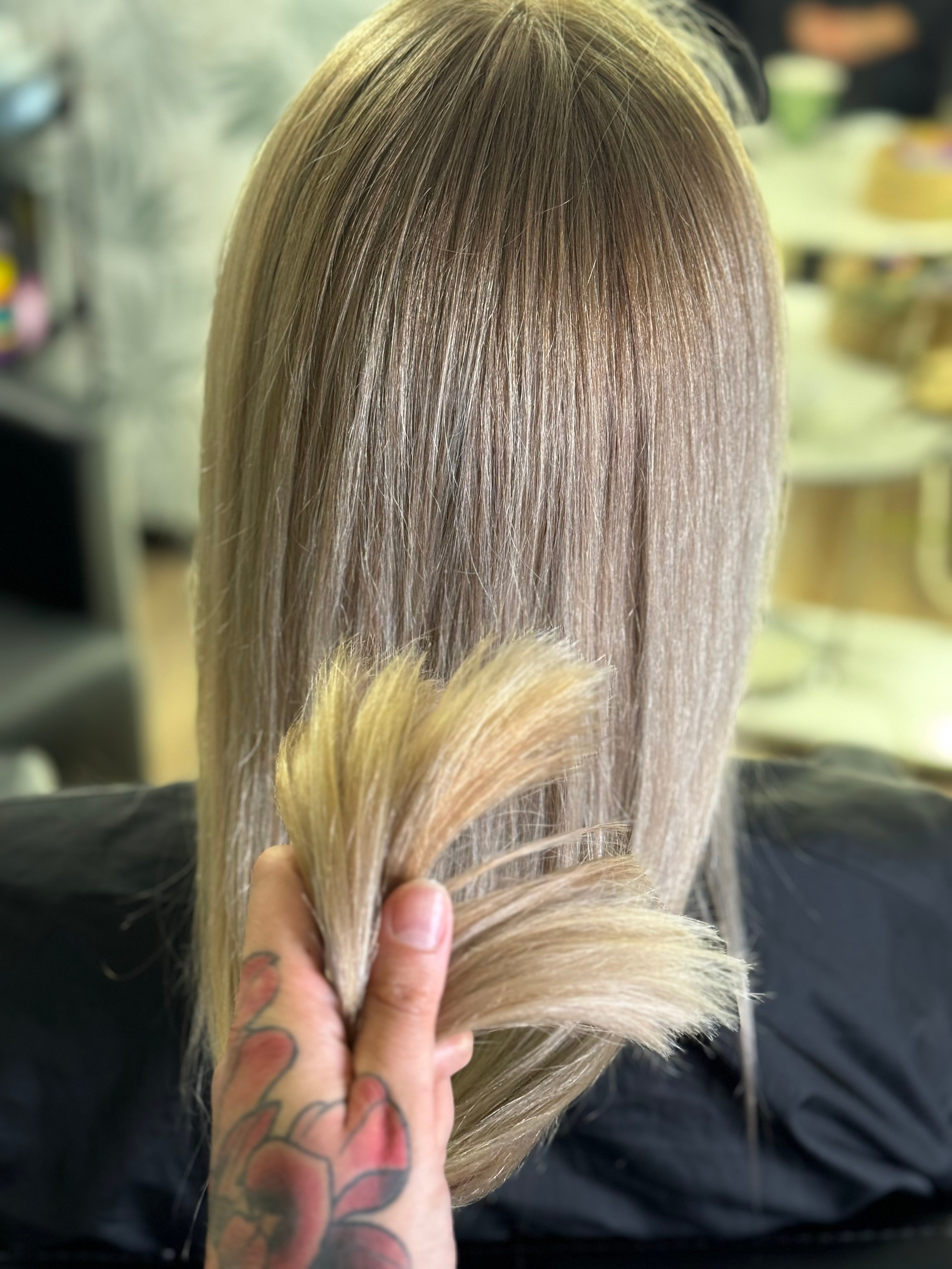 пример работы нескучный блонд  фотография номер  32